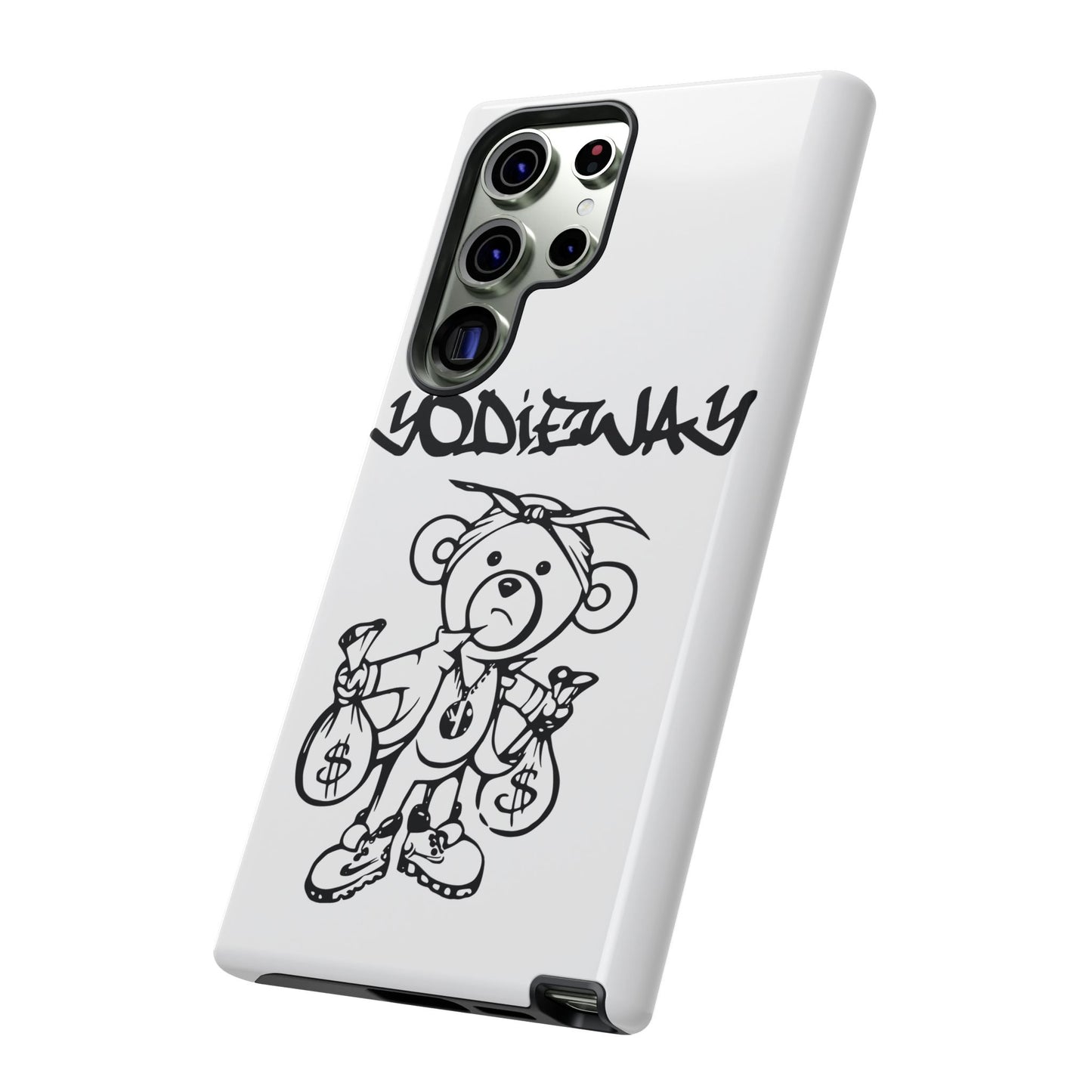 ORIGINAL YODIEWAY WHITE PHONE CASE