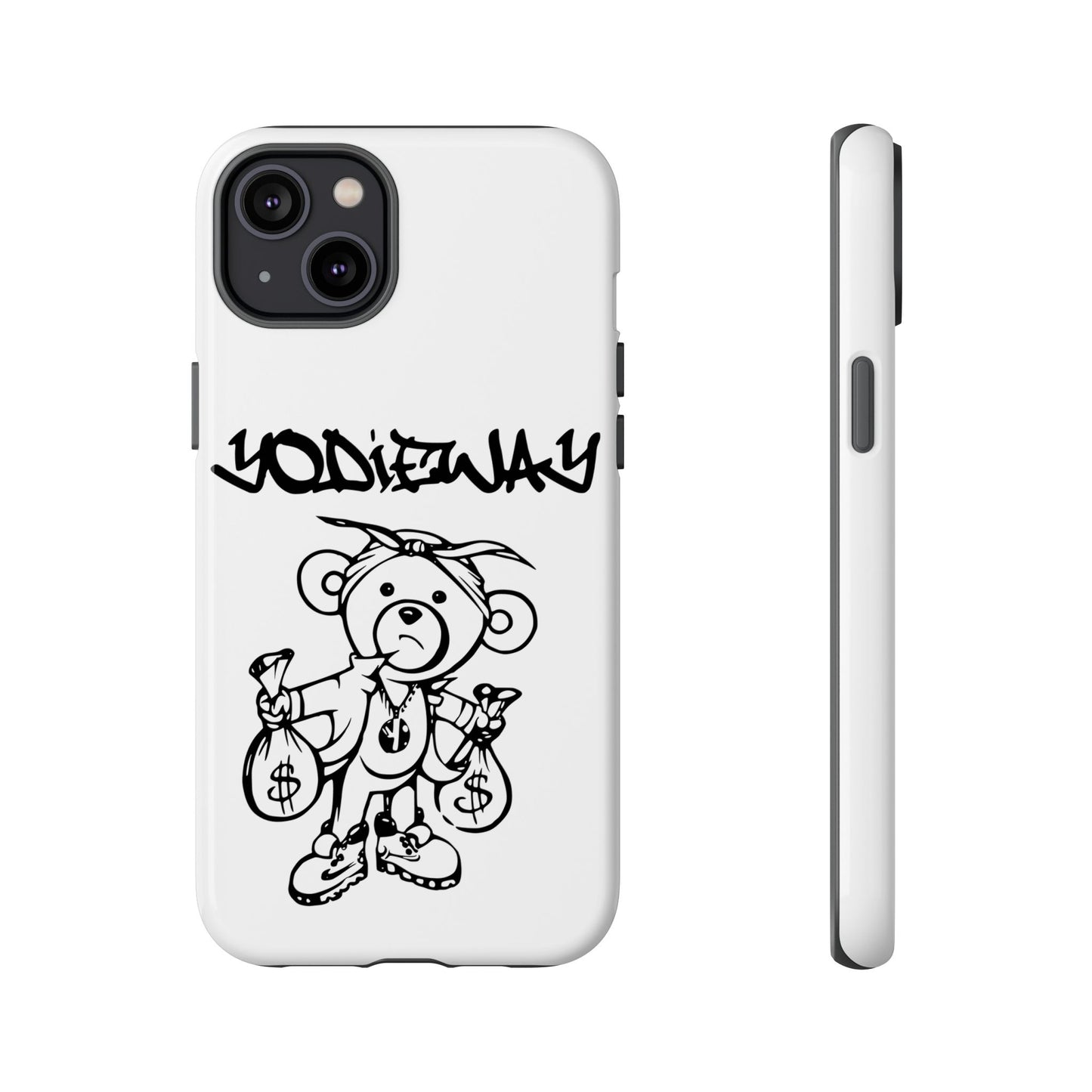 ORIGINAL YODIEWAY WHITE PHONE CASE