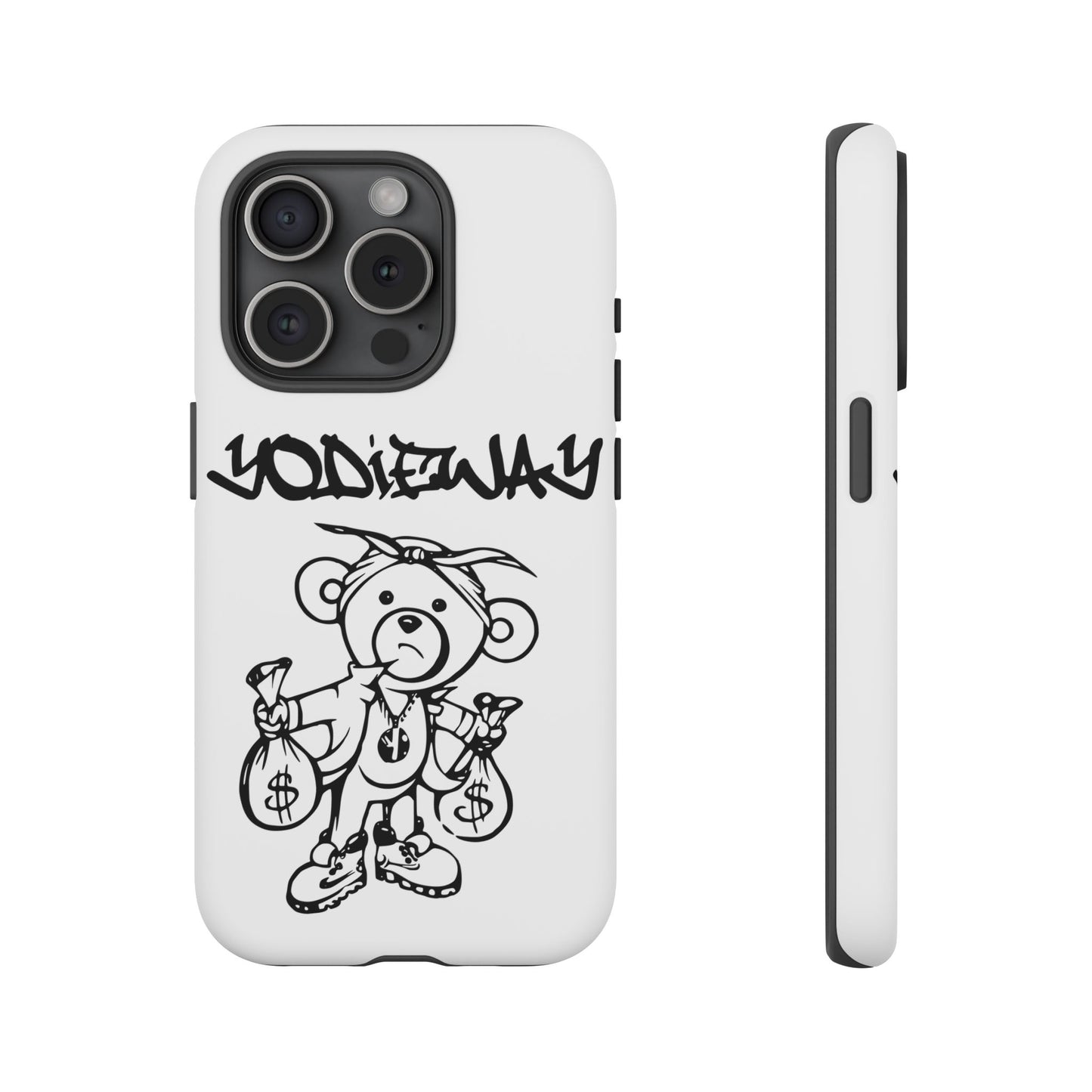 ORIGINAL YODIEWAY WHITE PHONE CASE