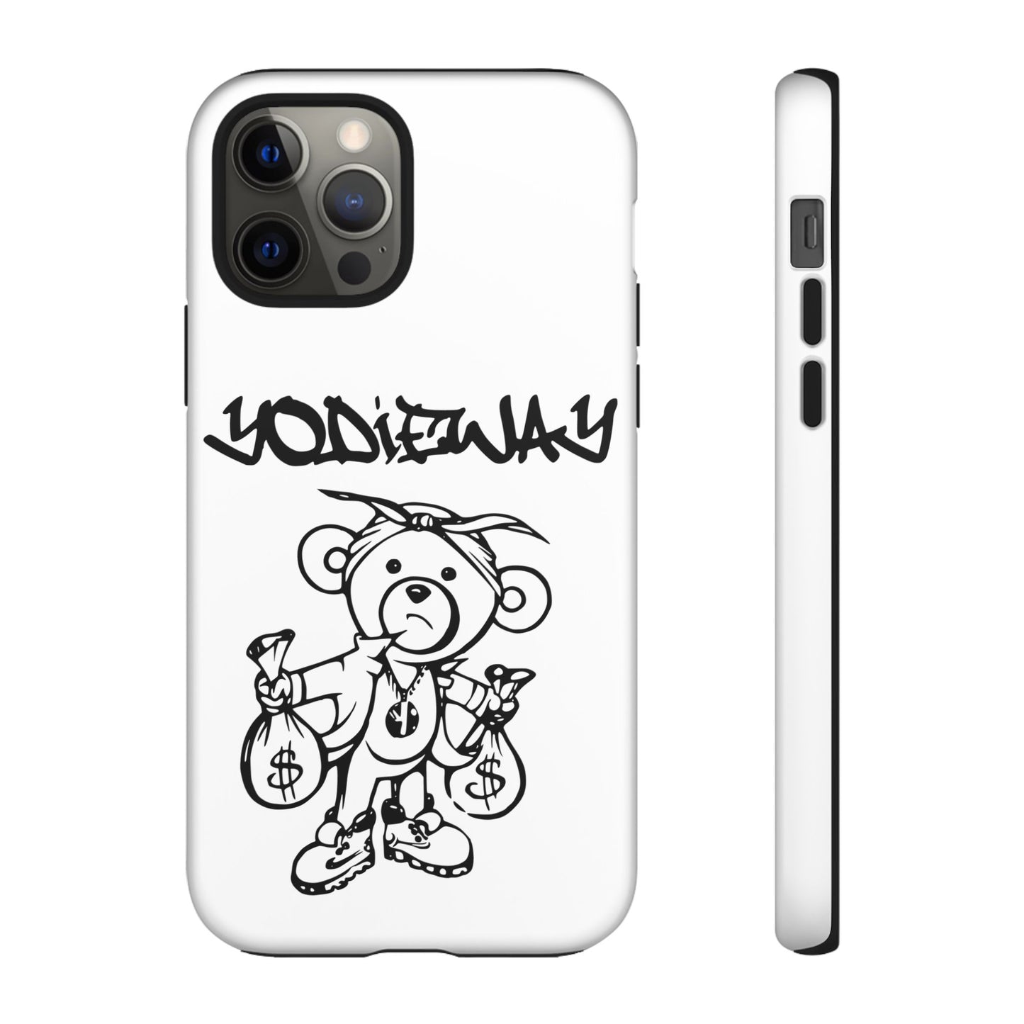 ORIGINAL YODIEWAY WHITE PHONE CASE