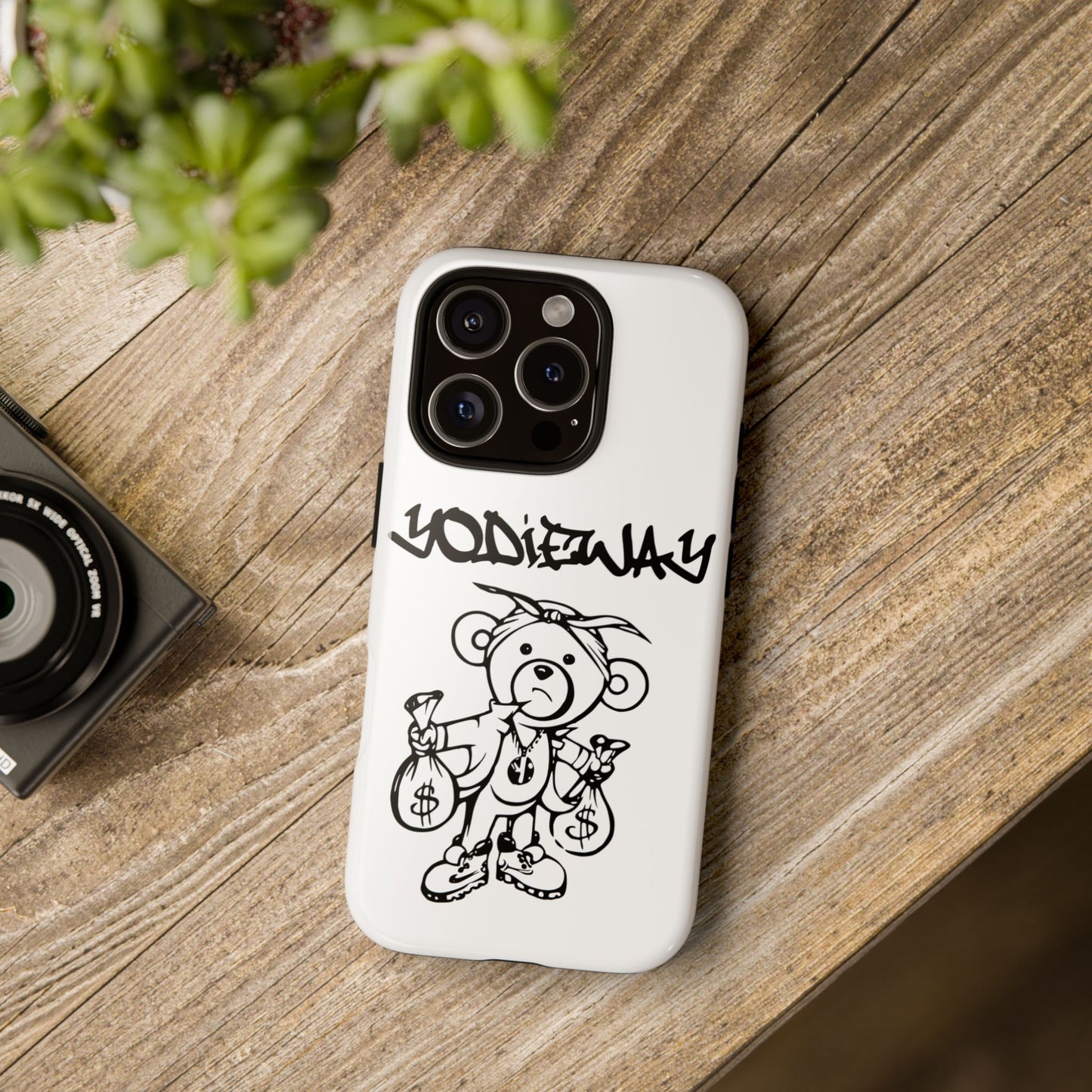 ORIGINAL YODIEWAY WHITE PHONE CASE