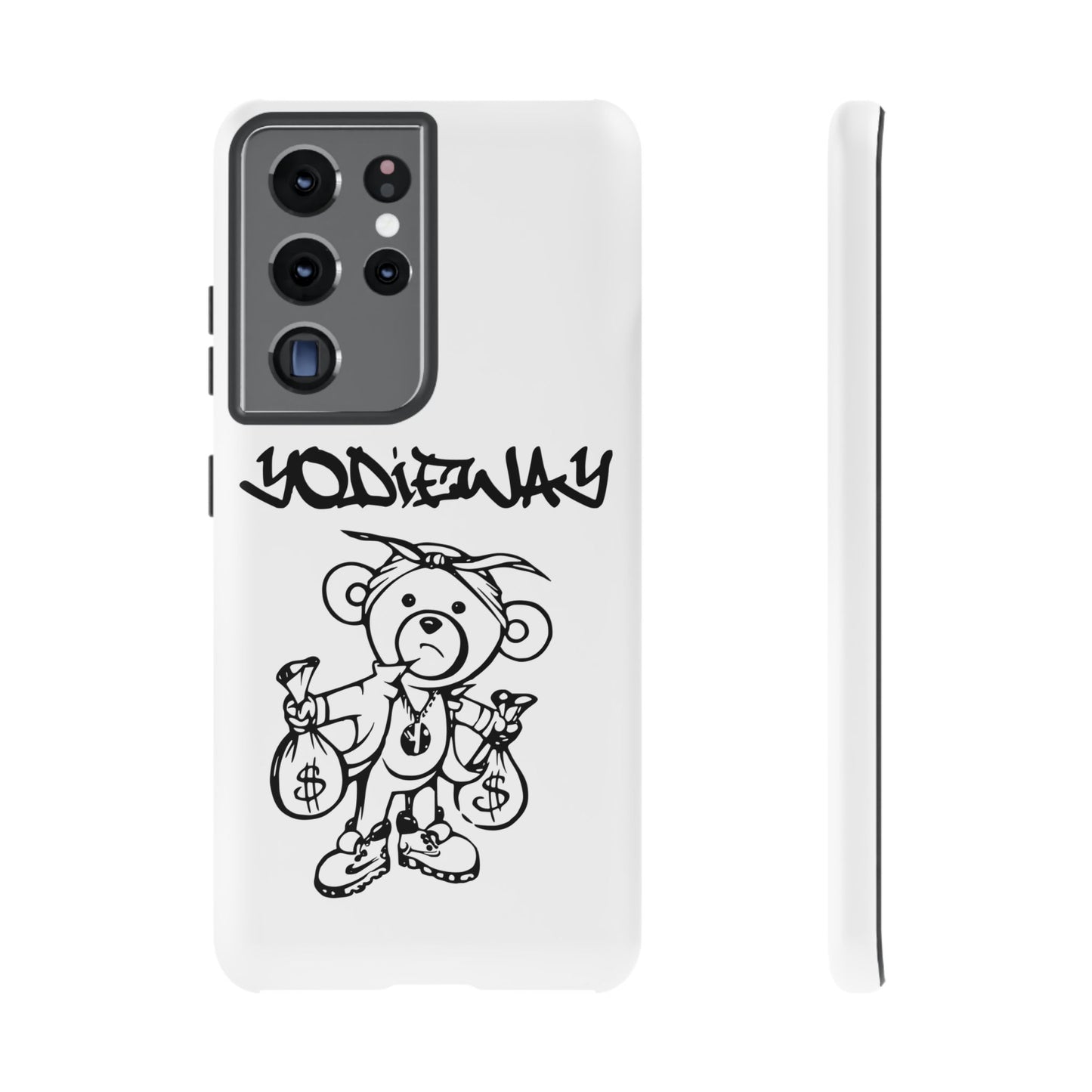 ORIGINAL YODIEWAY WHITE PHONE CASE