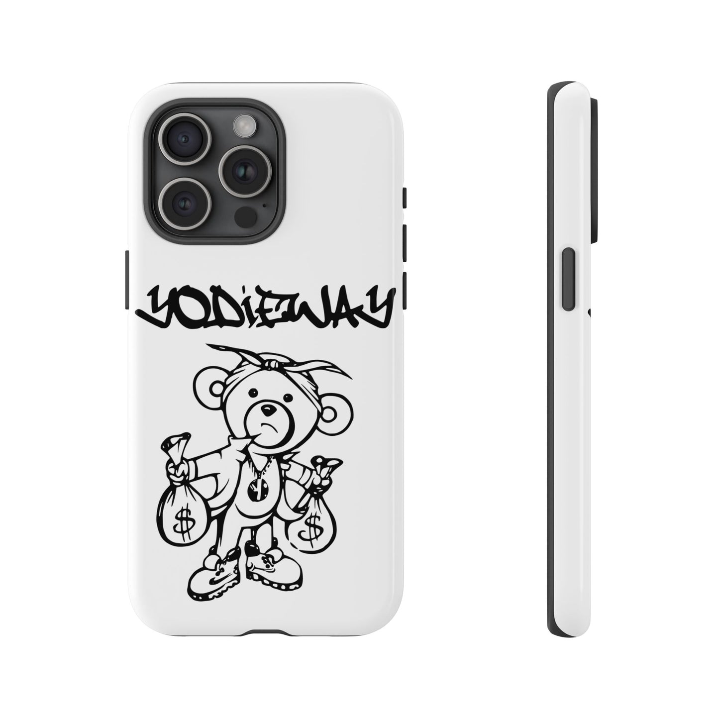 ORIGINAL YODIEWAY WHITE PHONE CASE