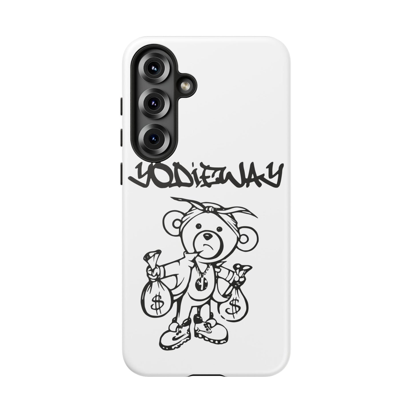ORIGINAL YODIEWAY WHITE PHONE CASE