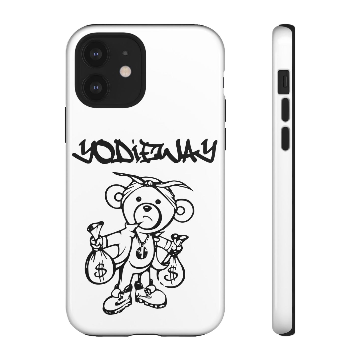 ORIGINAL YODIEWAY WHITE PHONE CASE