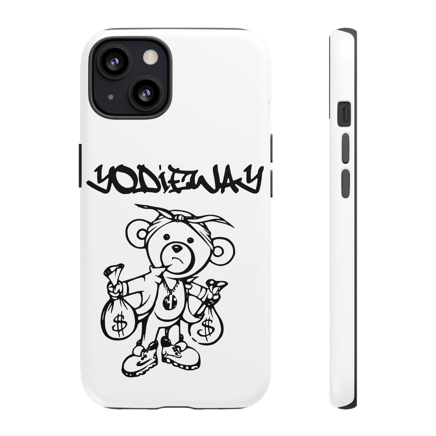 ORIGINAL YODIEWAY WHITE PHONE CASE