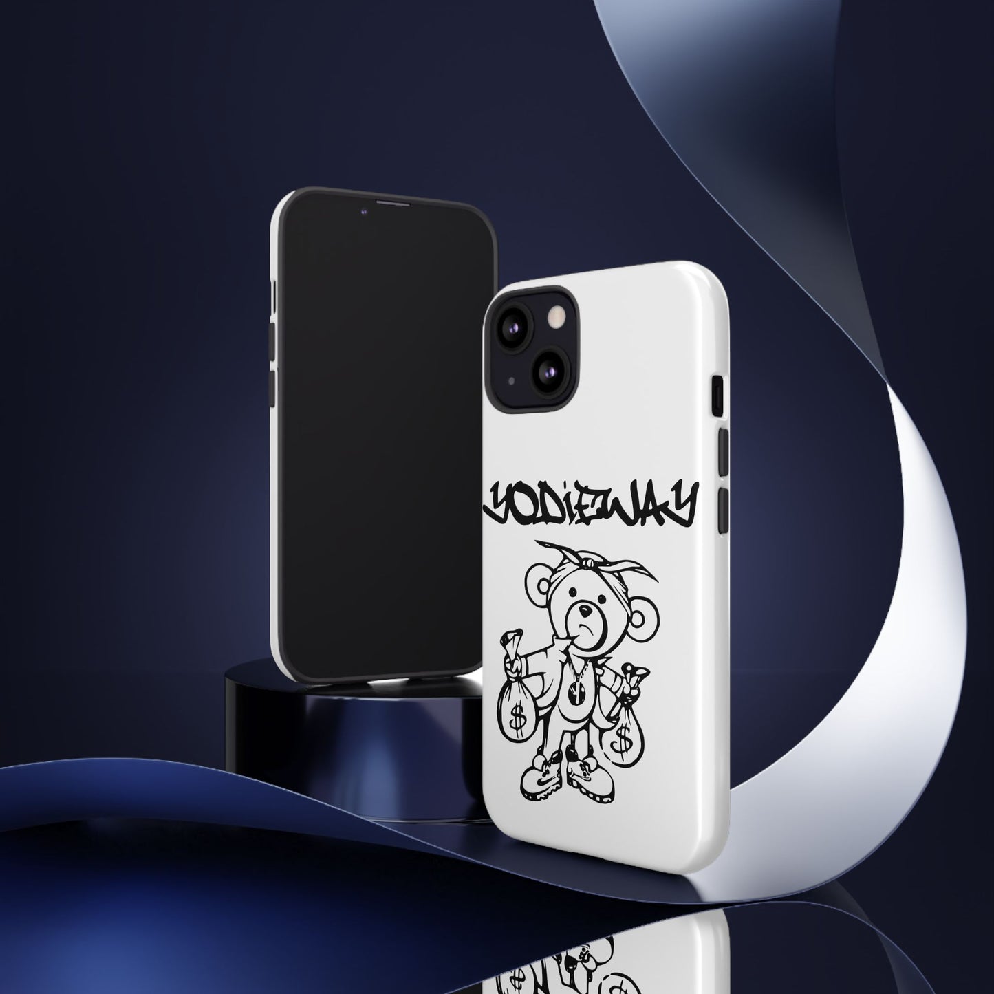 ORIGINAL YODIEWAY WHITE PHONE CASE