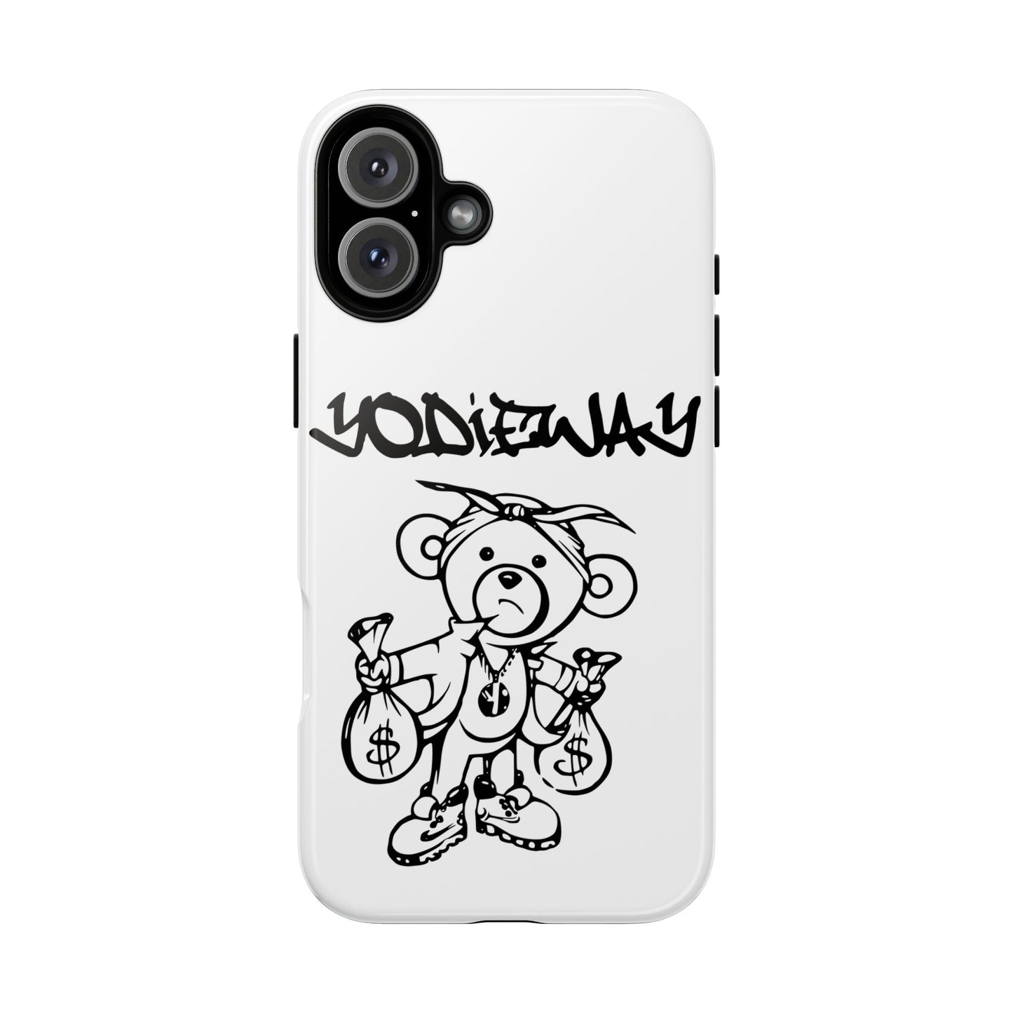 ORIGINAL YODIEWAY WHITE PHONE CASE