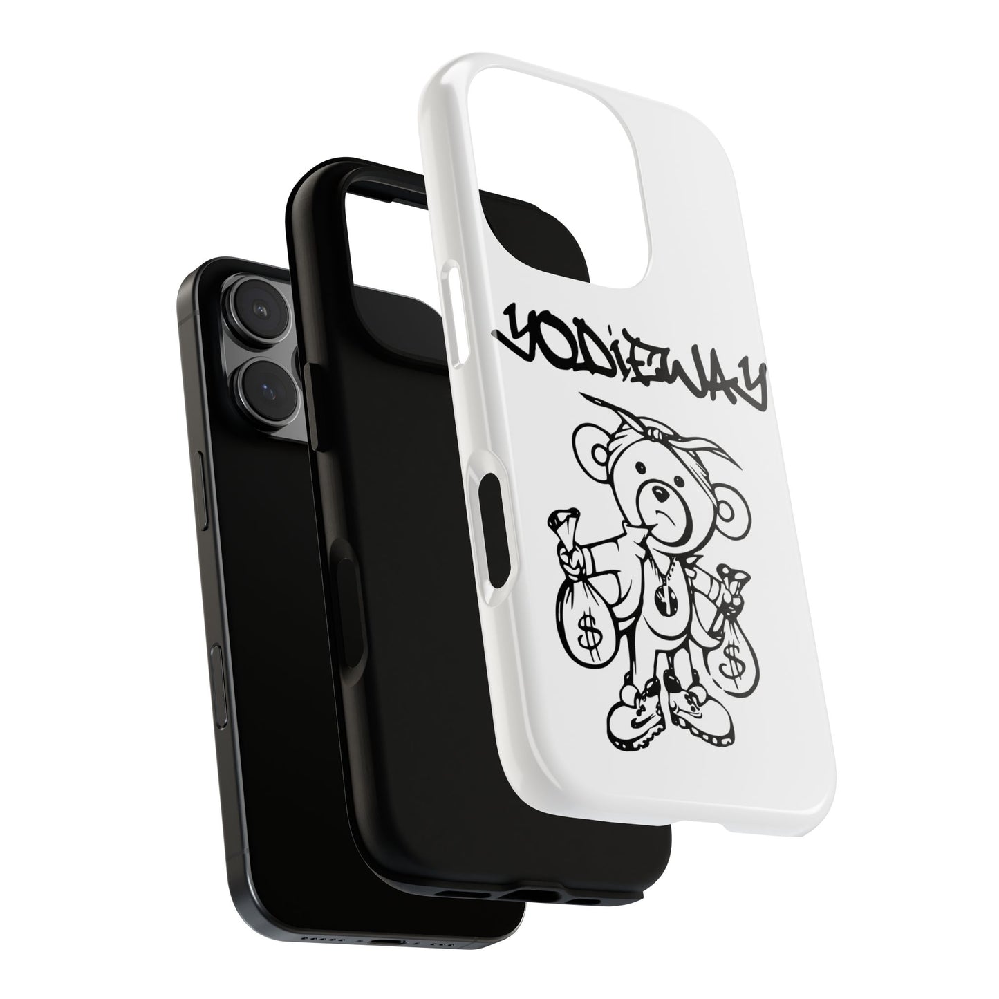 ORIGINAL YODIEWAY WHITE PHONE CASE