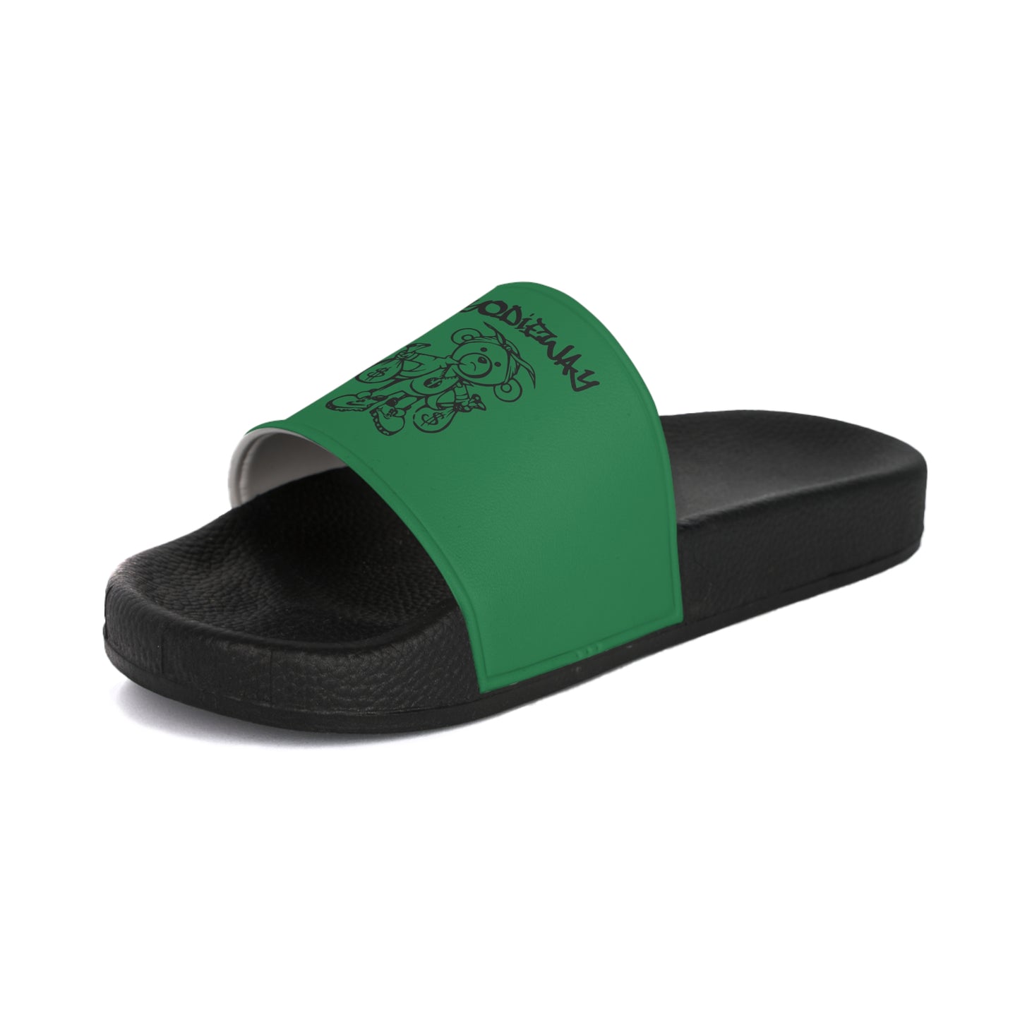 GREEN ORIGINAL WOMENS YODIEWAY SLIDES
