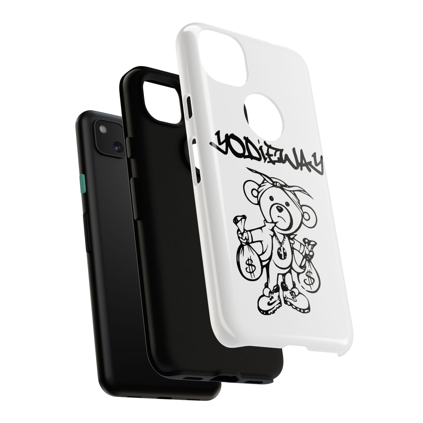 ORIGINAL YODIEWAY WHITE PHONE CASE