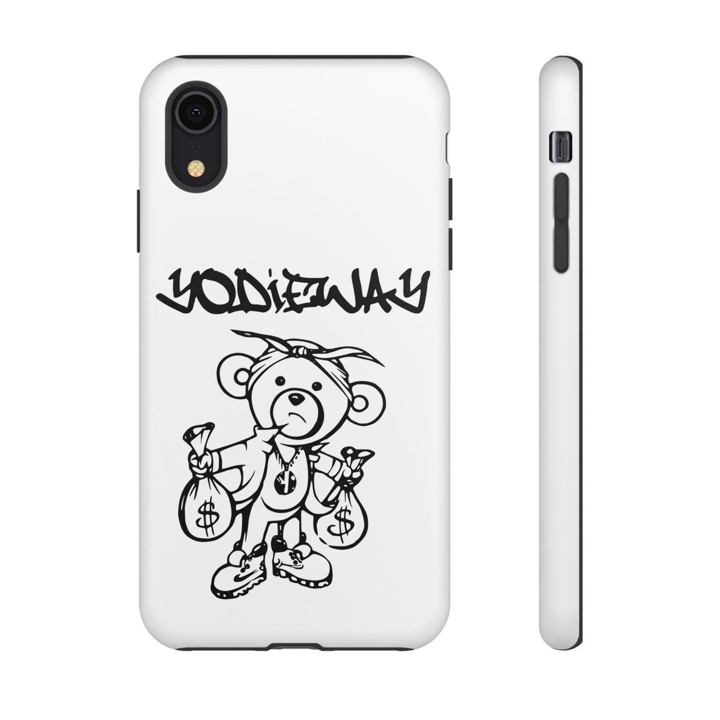 ORIGINAL YODIEWAY WHITE PHONE CASE