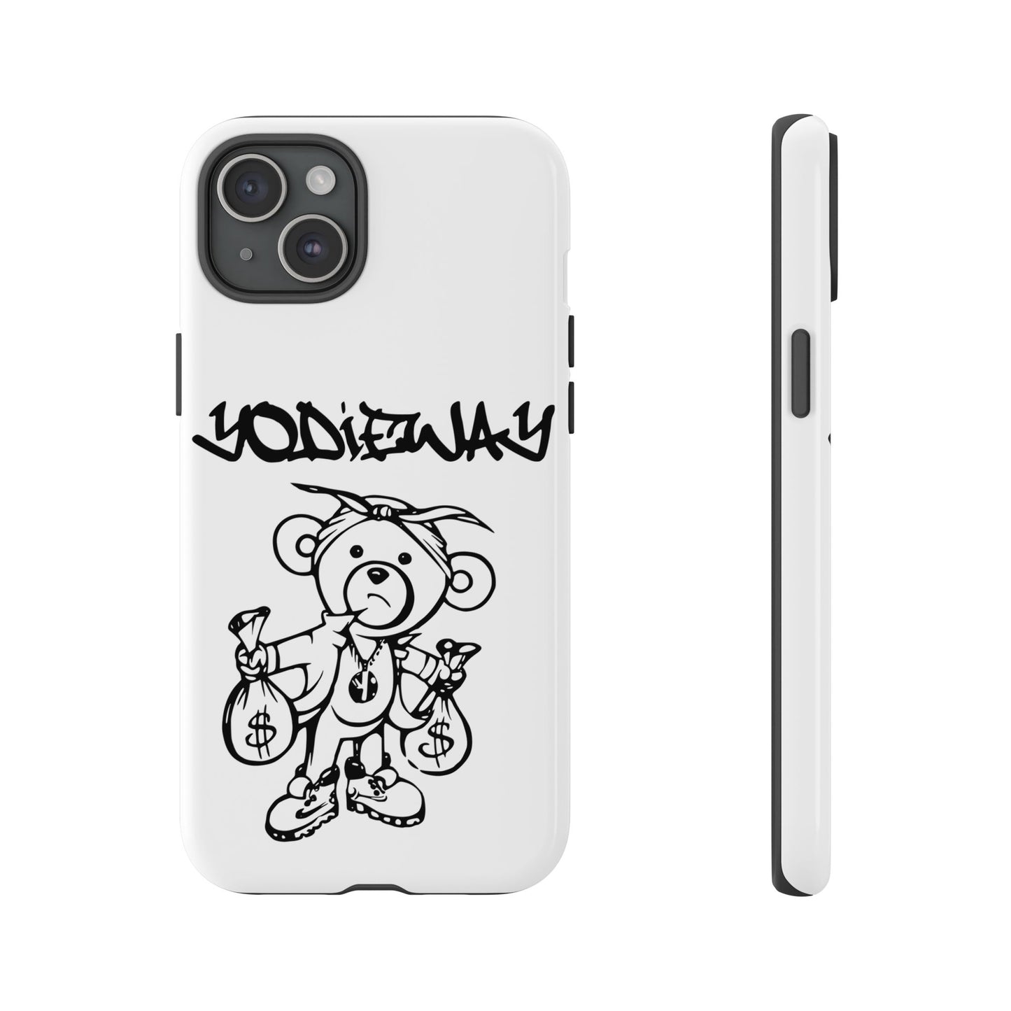 ORIGINAL YODIEWAY WHITE PHONE CASE