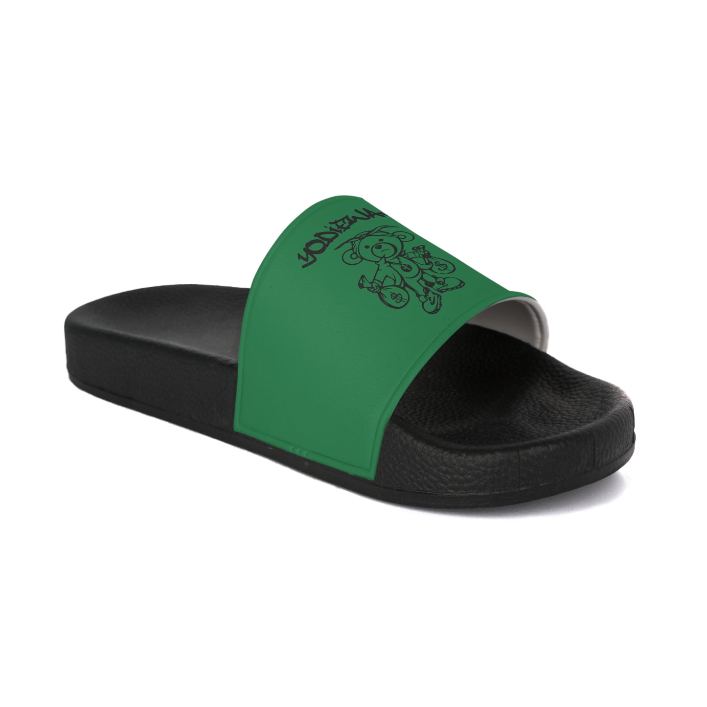 GREEN ORIGINAL WOMENS YODIEWAY SLIDES