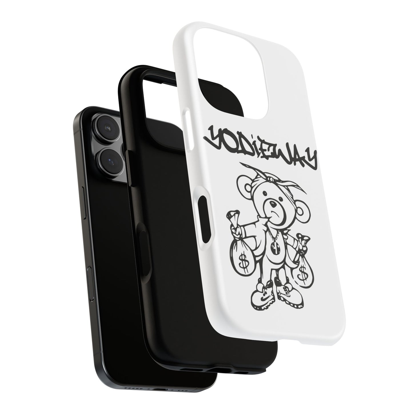 ORIGINAL YODIEWAY WHITE PHONE CASE