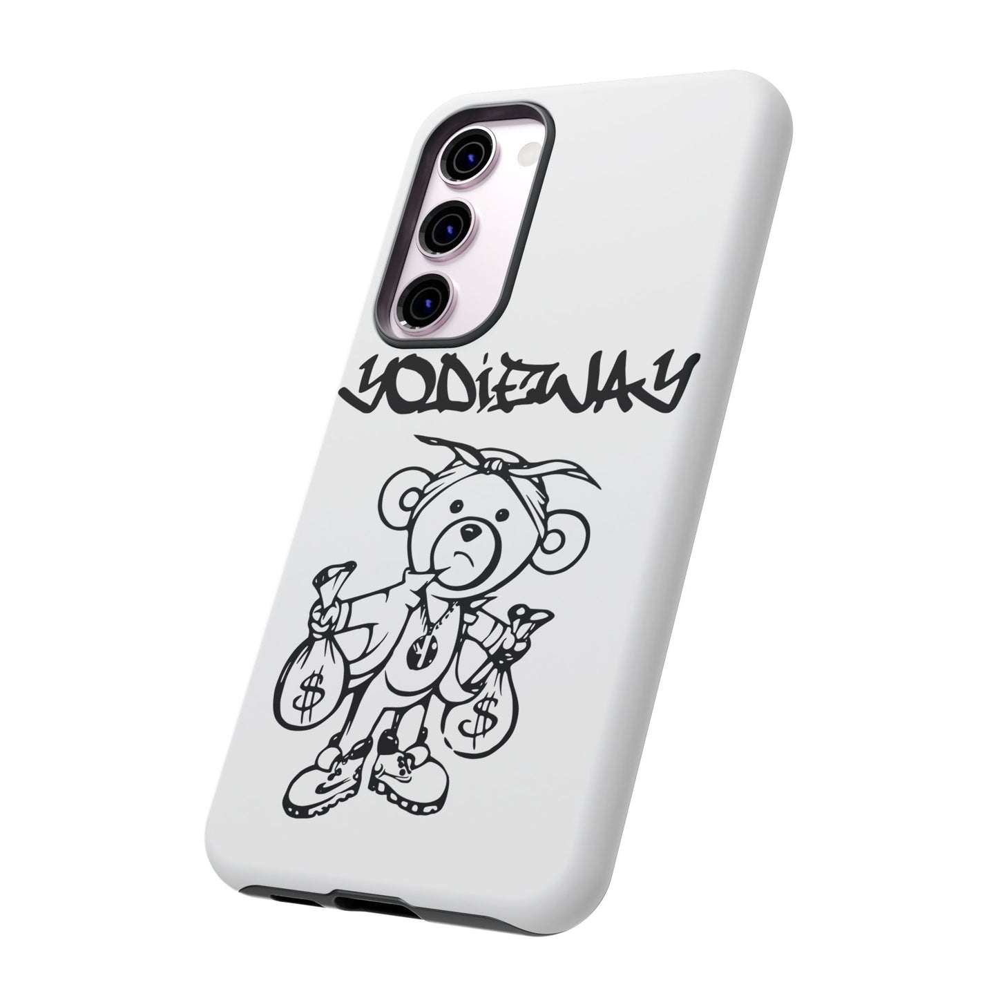 ORIGINAL YODIEWAY WHITE PHONE CASE