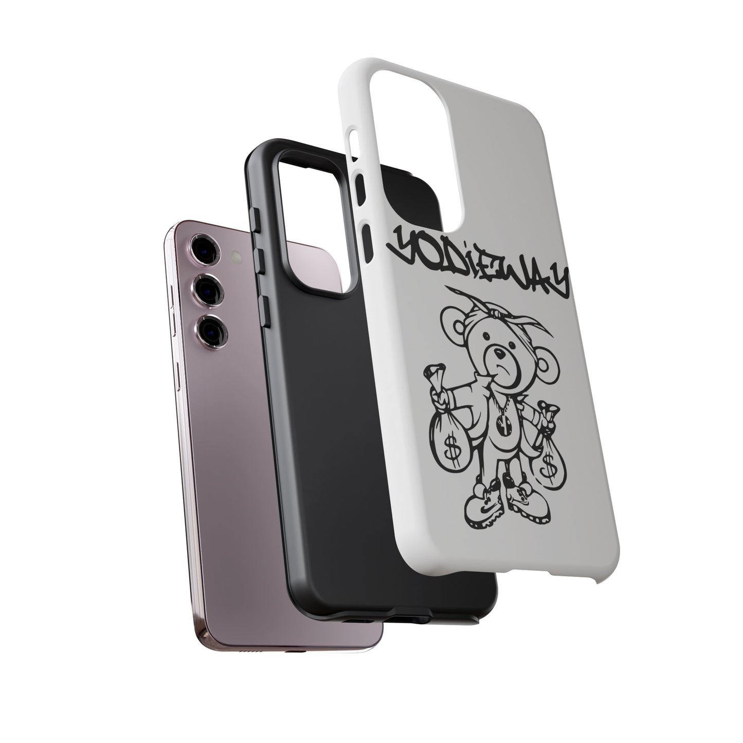 ORIGINAL YODIEWAY WHITE PHONE CASE