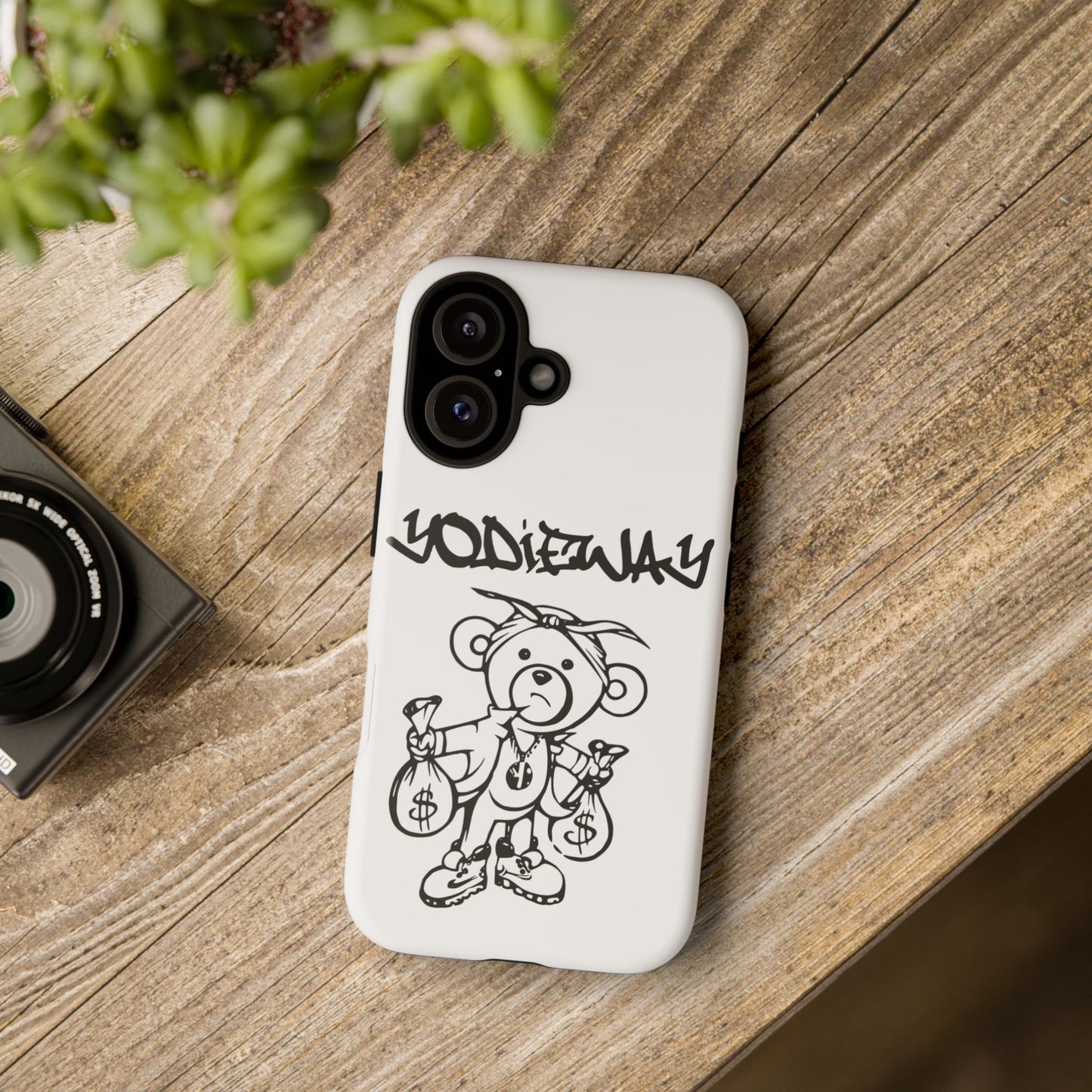 ORIGINAL YODIEWAY WHITE PHONE CASE