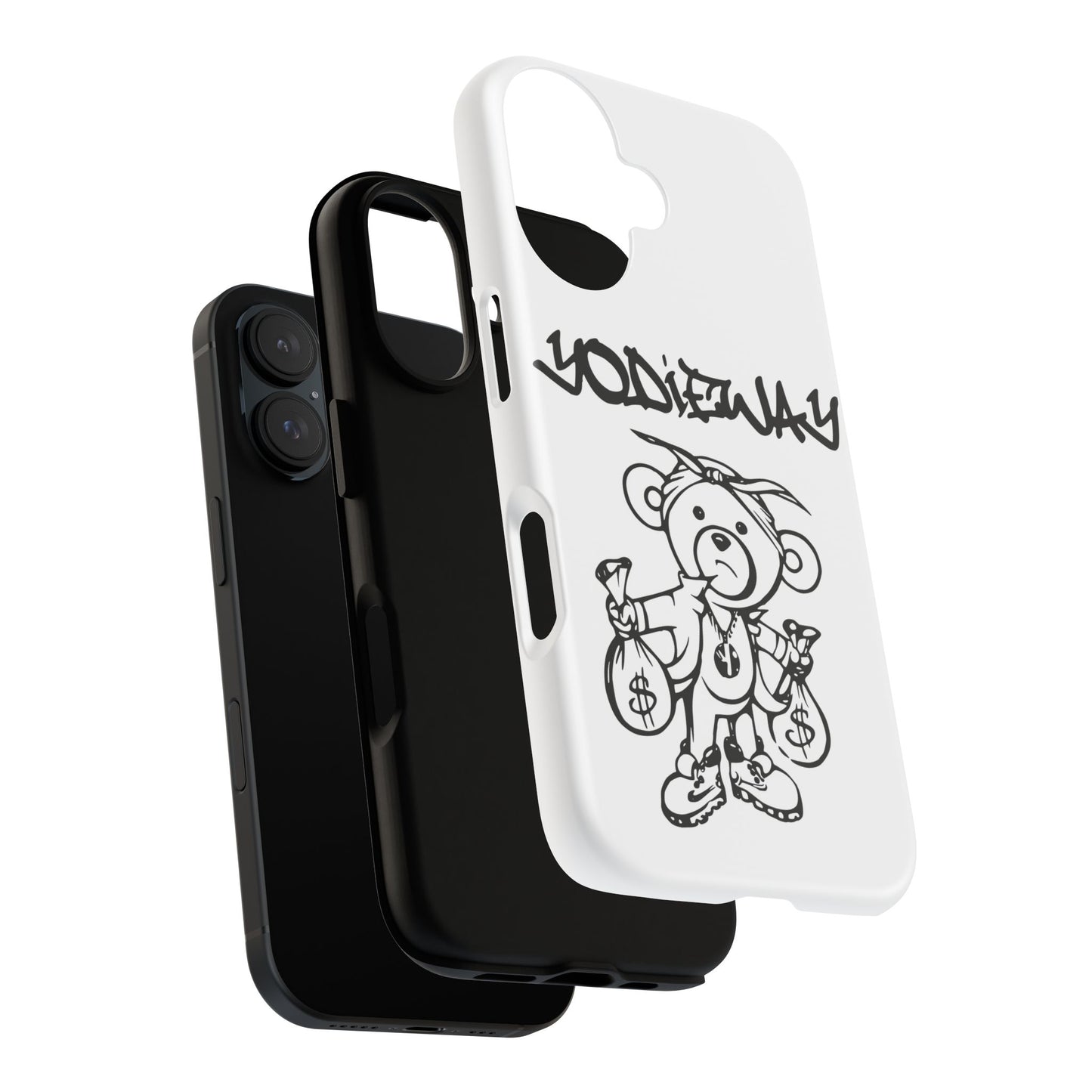 ORIGINAL YODIEWAY WHITE PHONE CASE