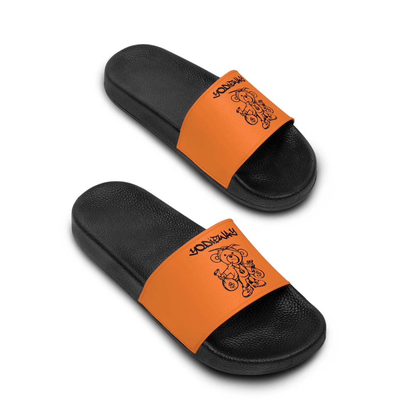 ORANGE ORIGINAL MEN YODIEWAY SLIDES