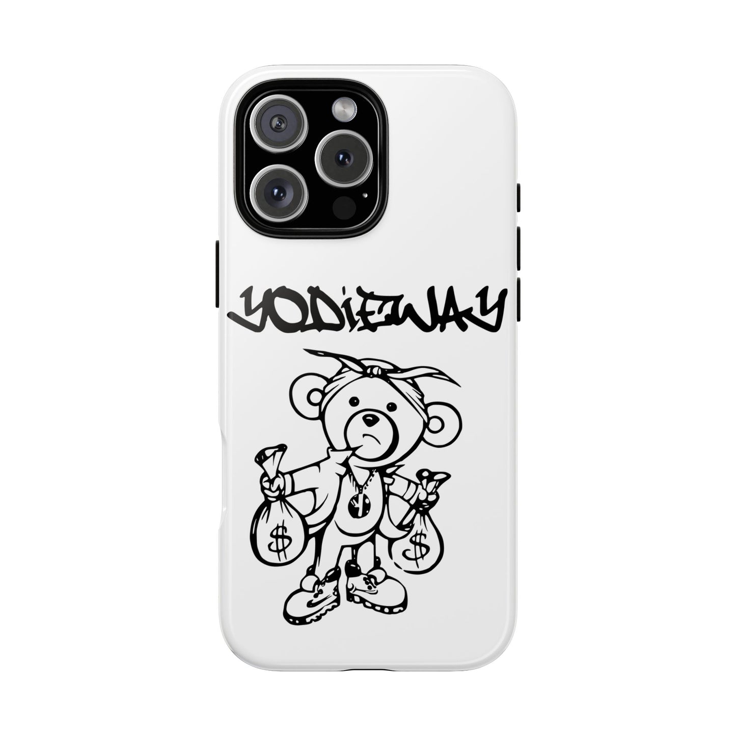 ORIGINAL YODIEWAY WHITE PHONE CASE