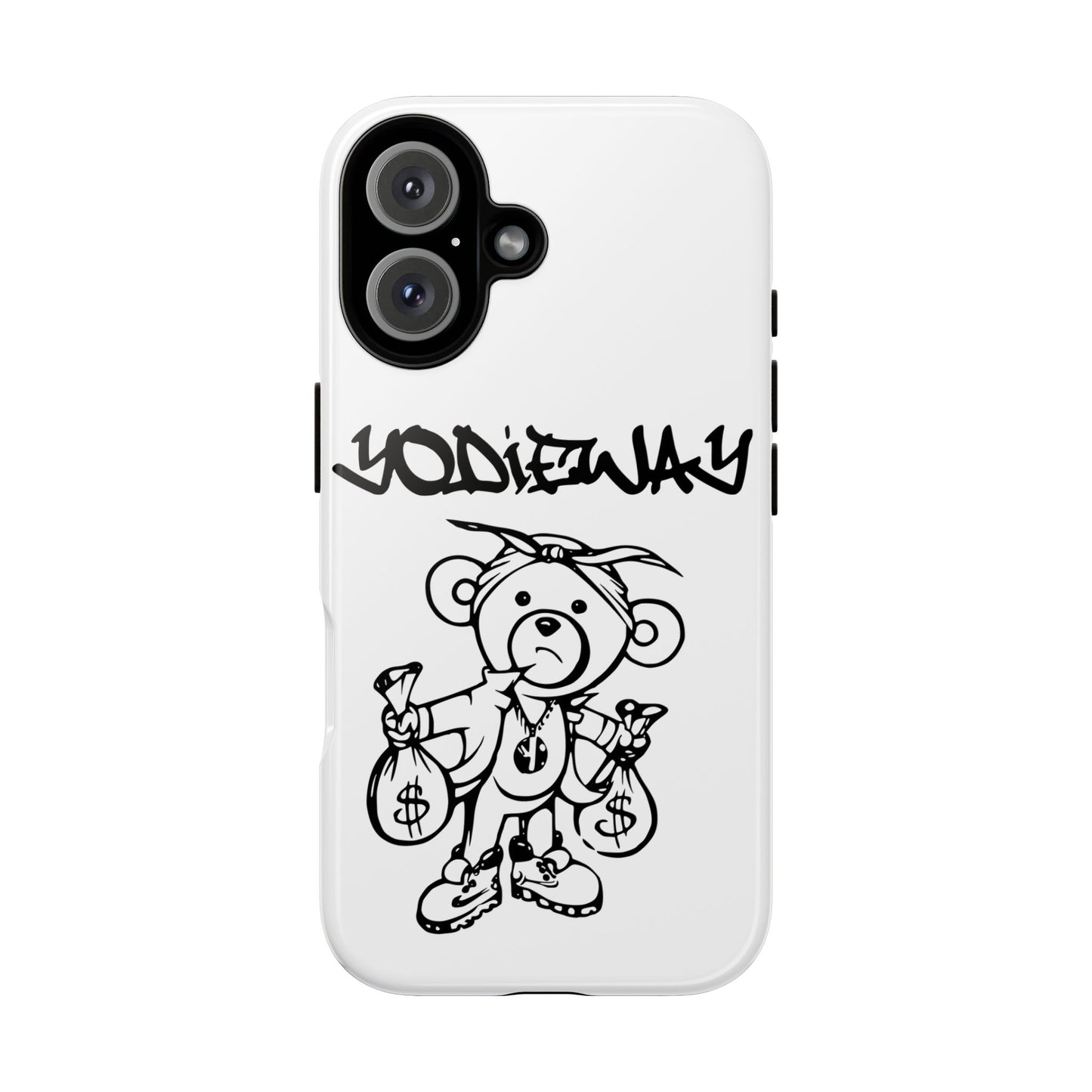 ORIGINAL YODIEWAY WHITE PHONE CASE