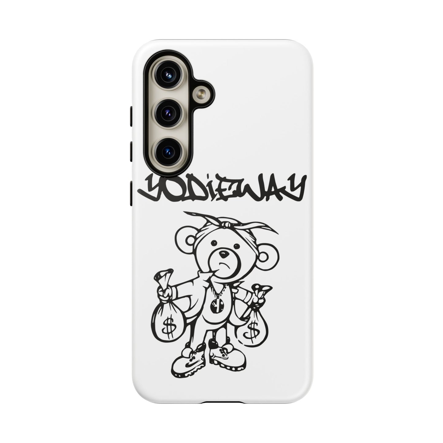 ORIGINAL YODIEWAY WHITE PHONE CASE