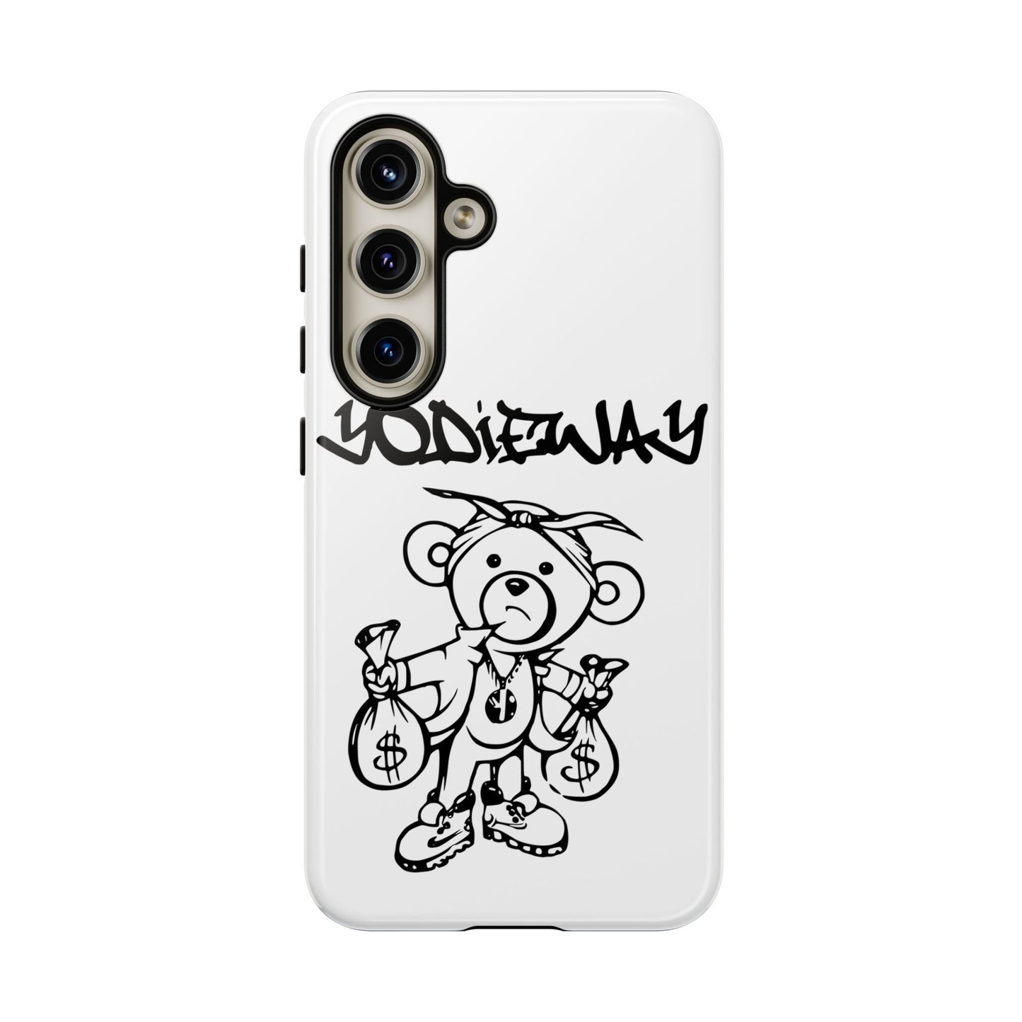 ORIGINAL YODIEWAY WHITE PHONE CASE