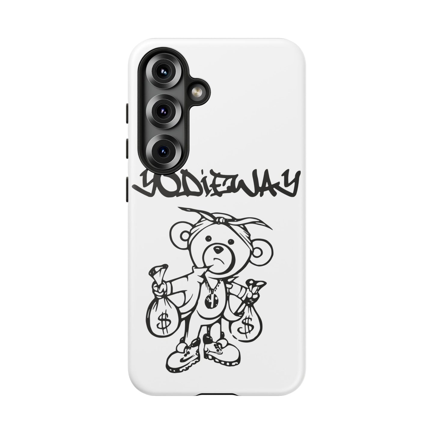 ORIGINAL YODIEWAY WHITE PHONE CASE