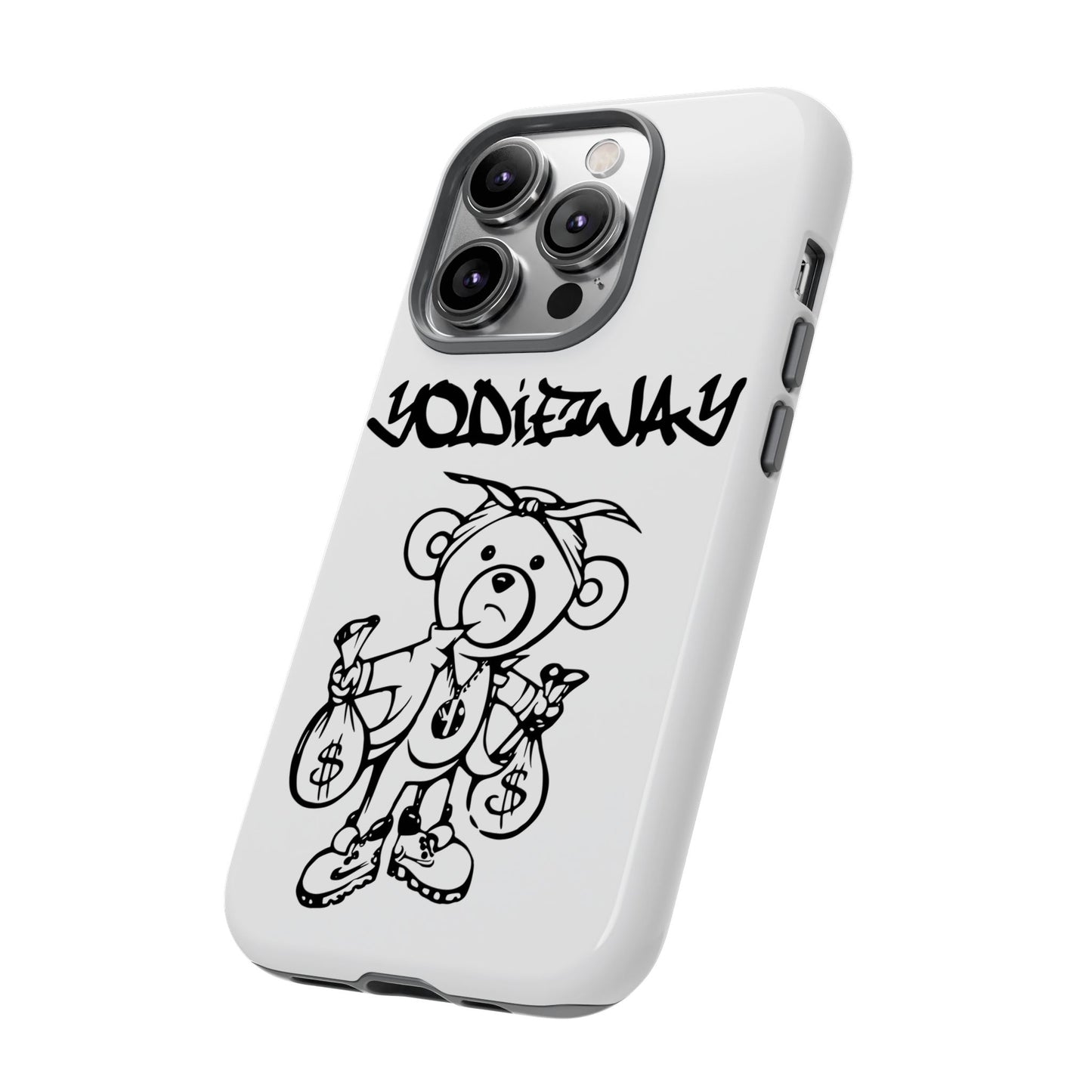 ORIGINAL YODIEWAY WHITE PHONE CASE