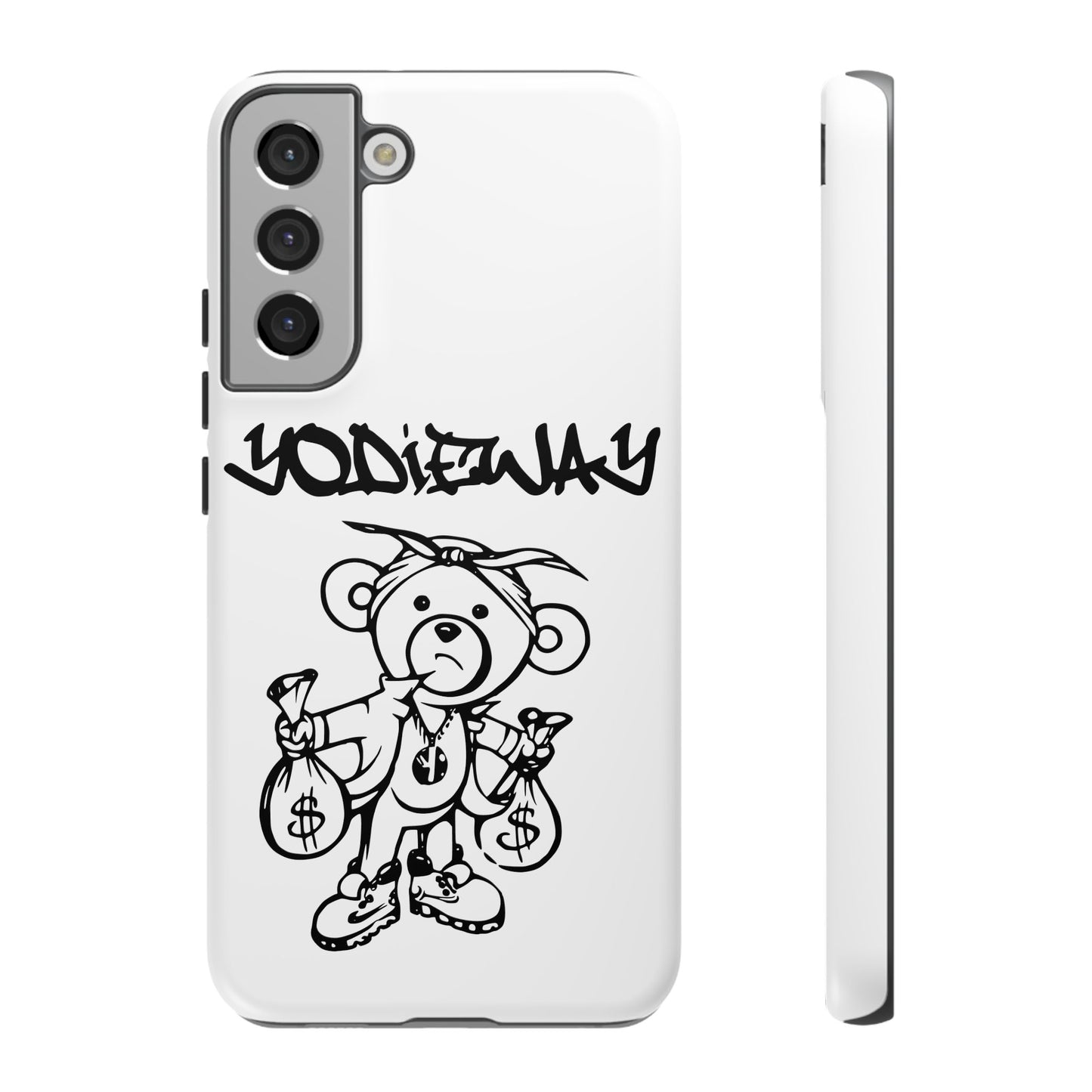 ORIGINAL YODIEWAY WHITE PHONE CASE