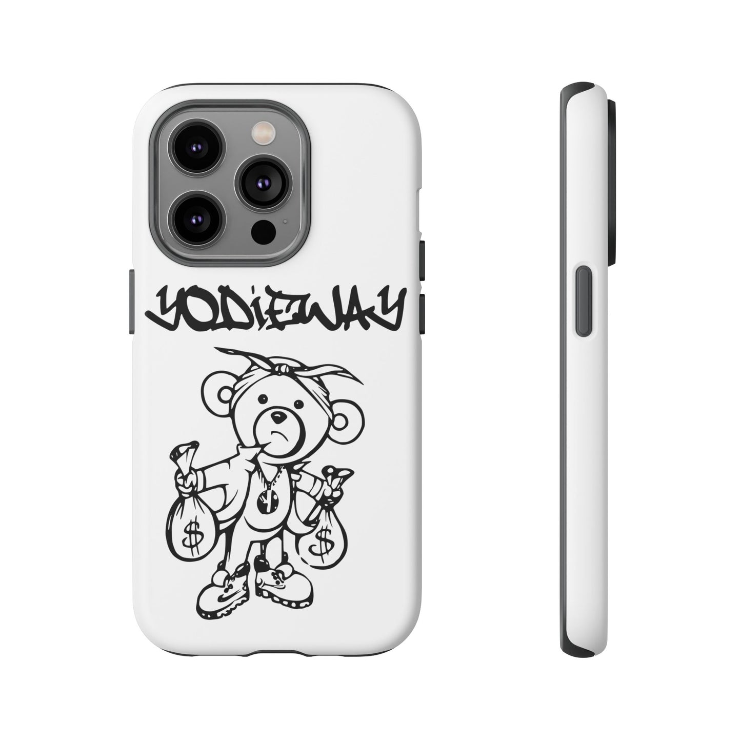 ORIGINAL YODIEWAY WHITE PHONE CASE