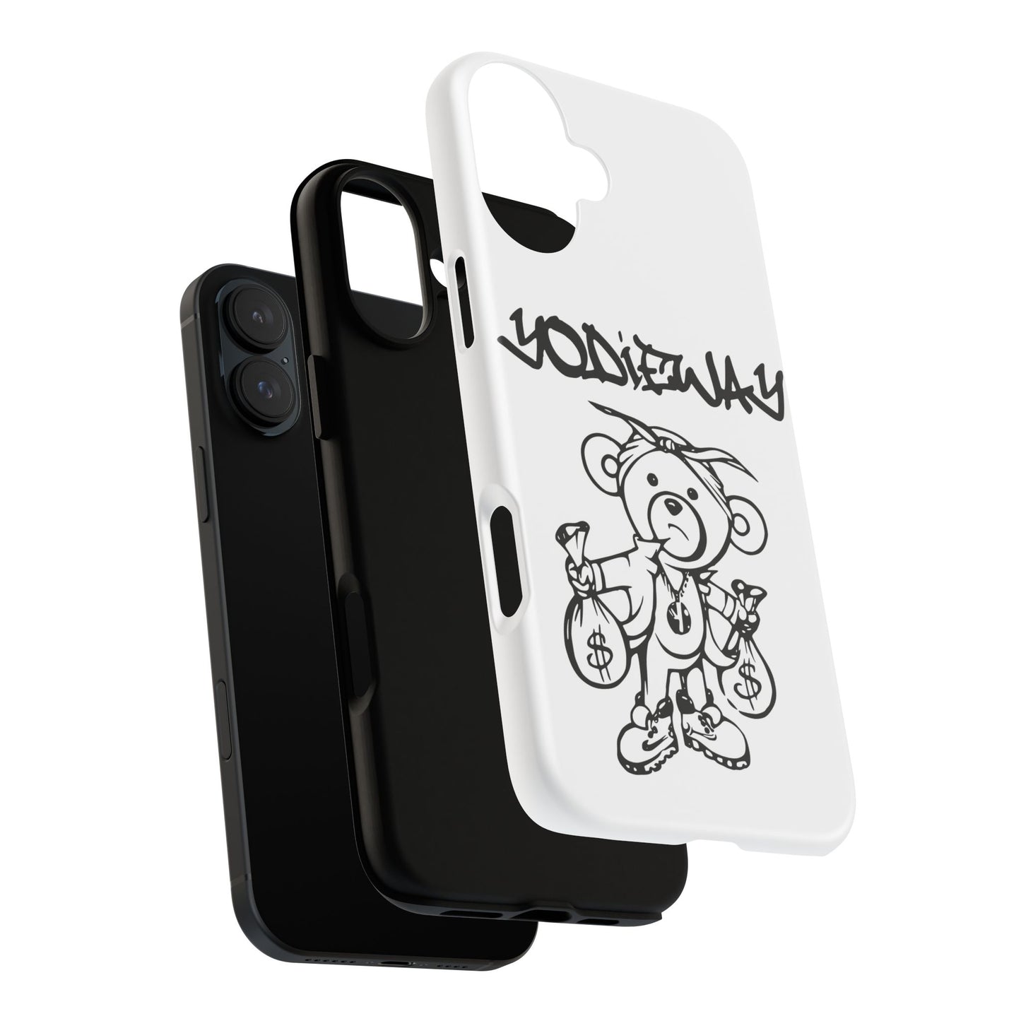 ORIGINAL YODIEWAY WHITE PHONE CASE