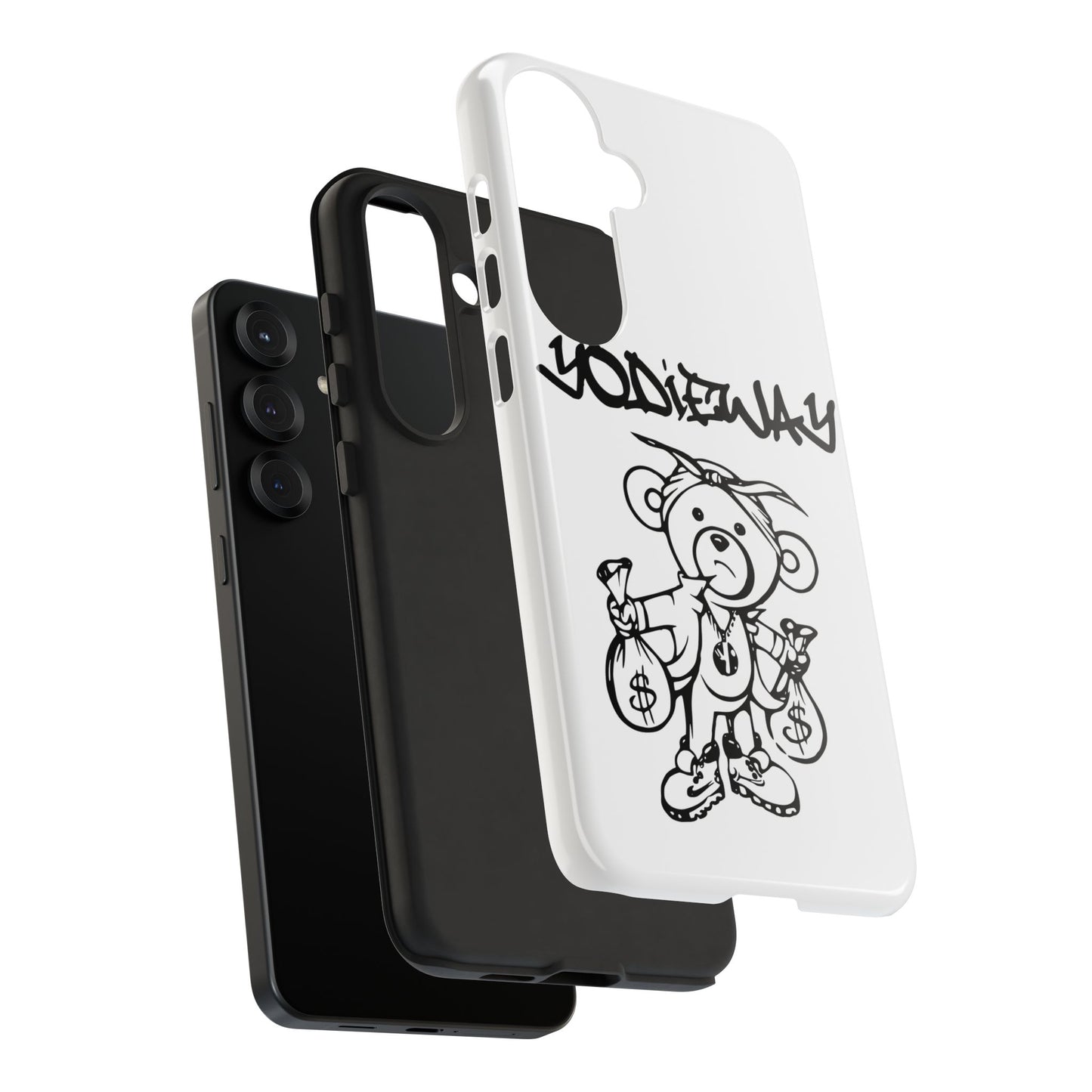 ORIGINAL YODIEWAY WHITE PHONE CASE