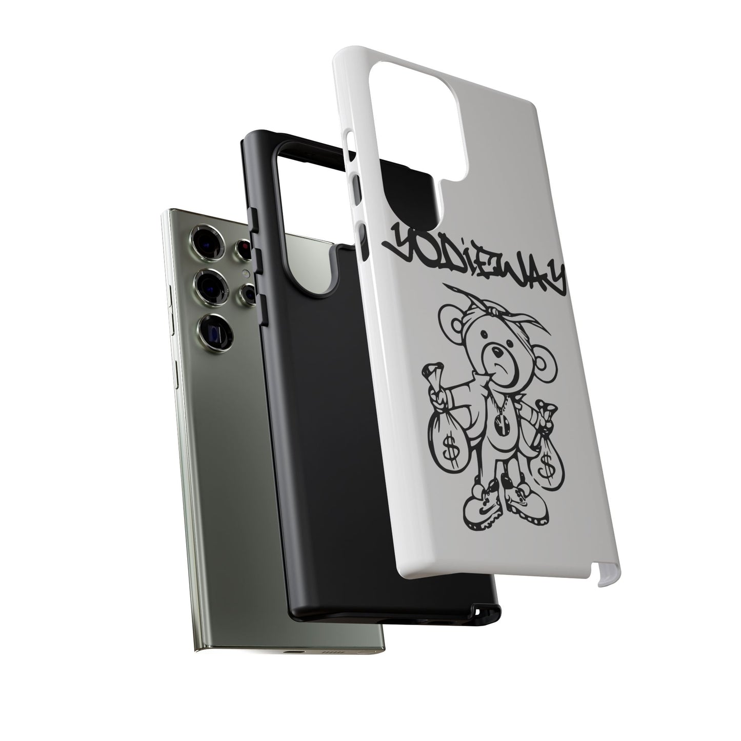 ORIGINAL YODIEWAY WHITE PHONE CASE
