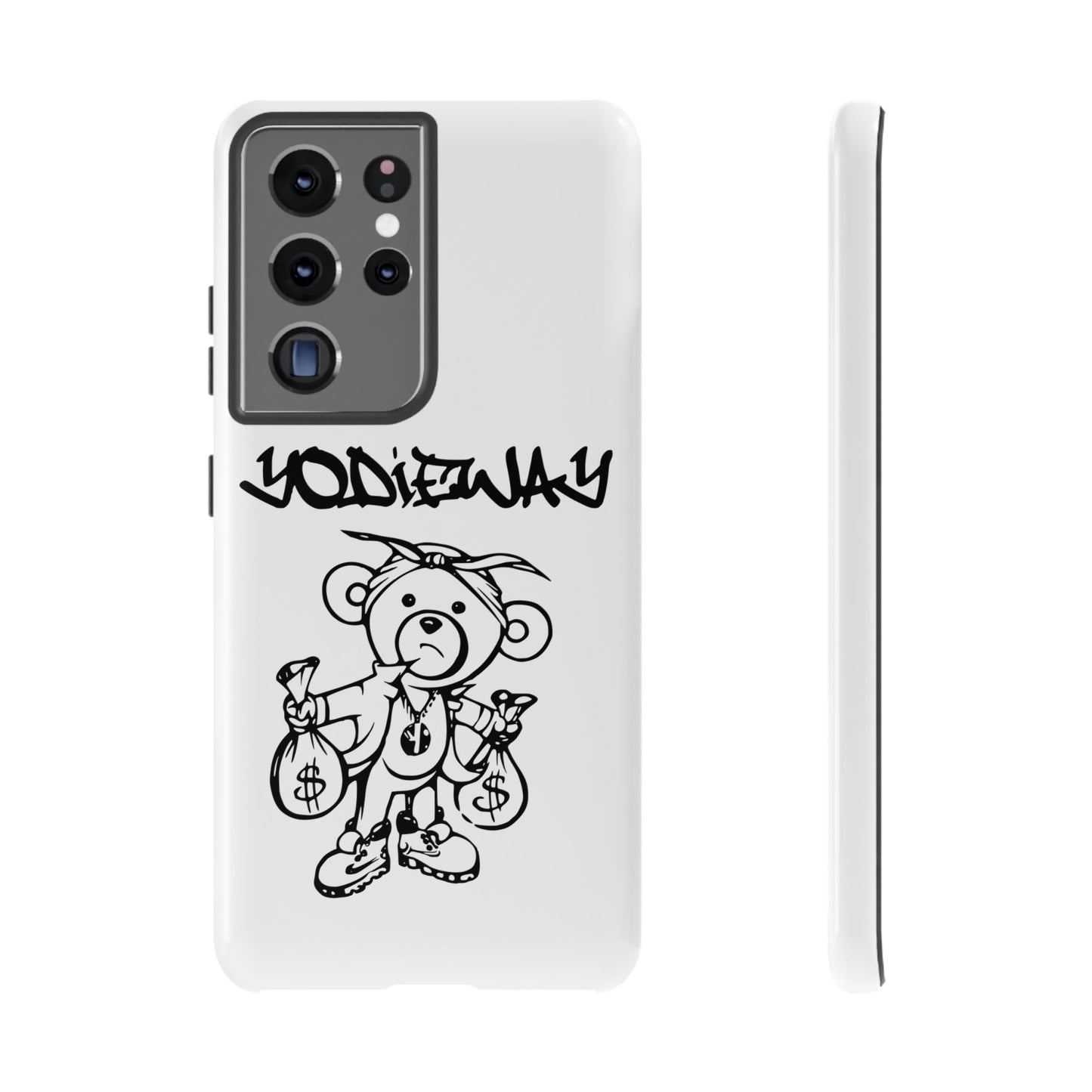 ORIGINAL YODIEWAY WHITE PHONE CASE