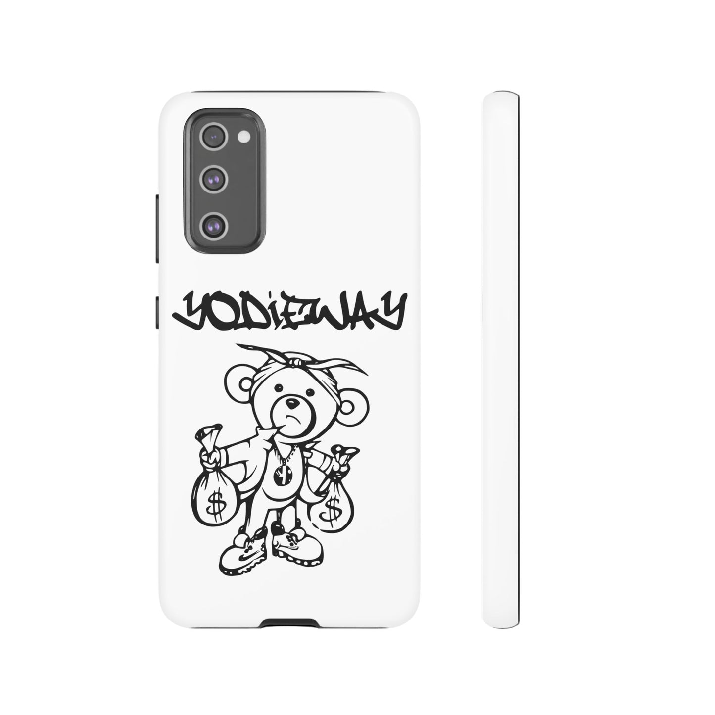 ORIGINAL YODIEWAY WHITE PHONE CASE