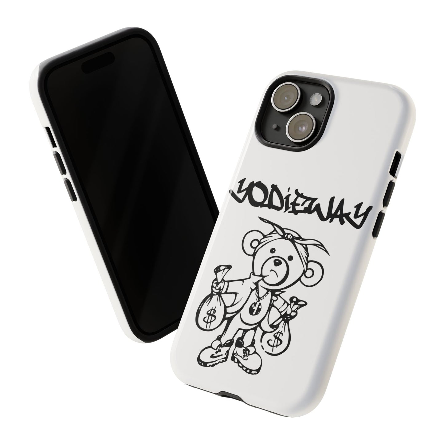 ORIGINAL YODIEWAY WHITE PHONE CASE