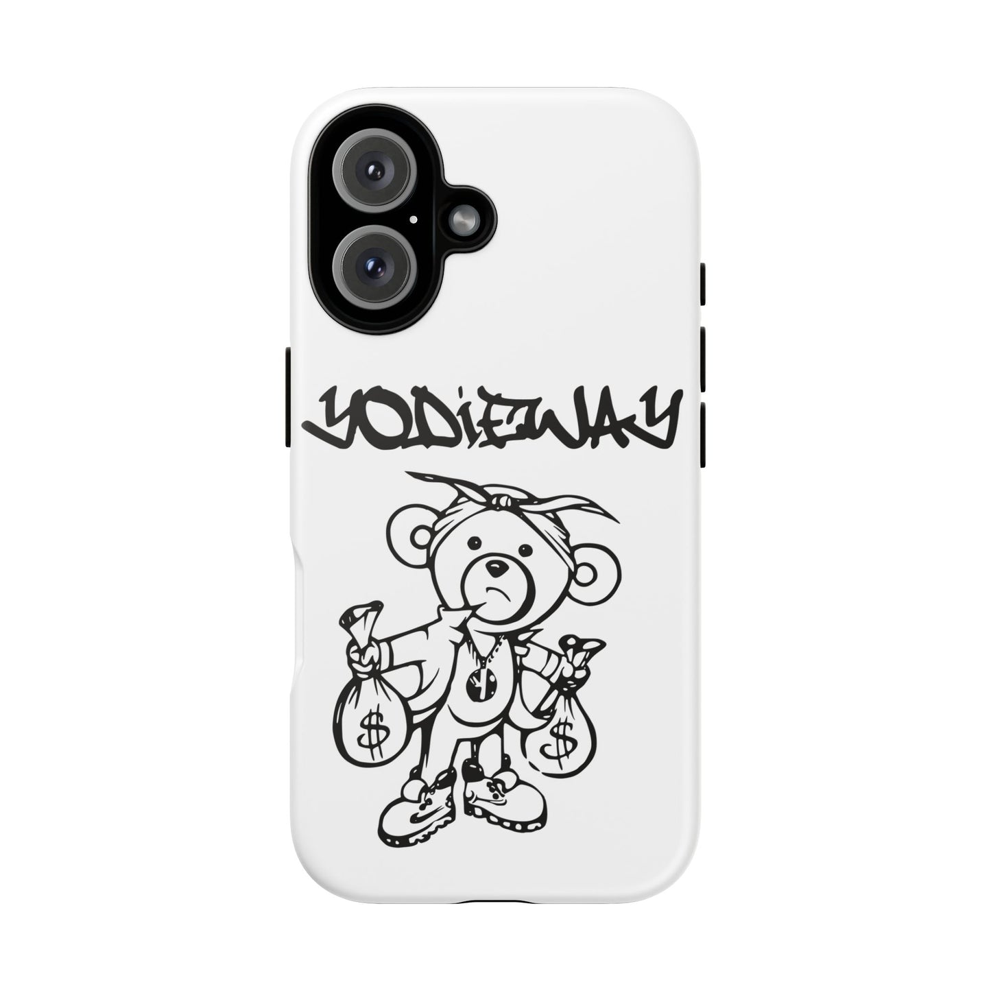 ORIGINAL YODIEWAY WHITE PHONE CASE