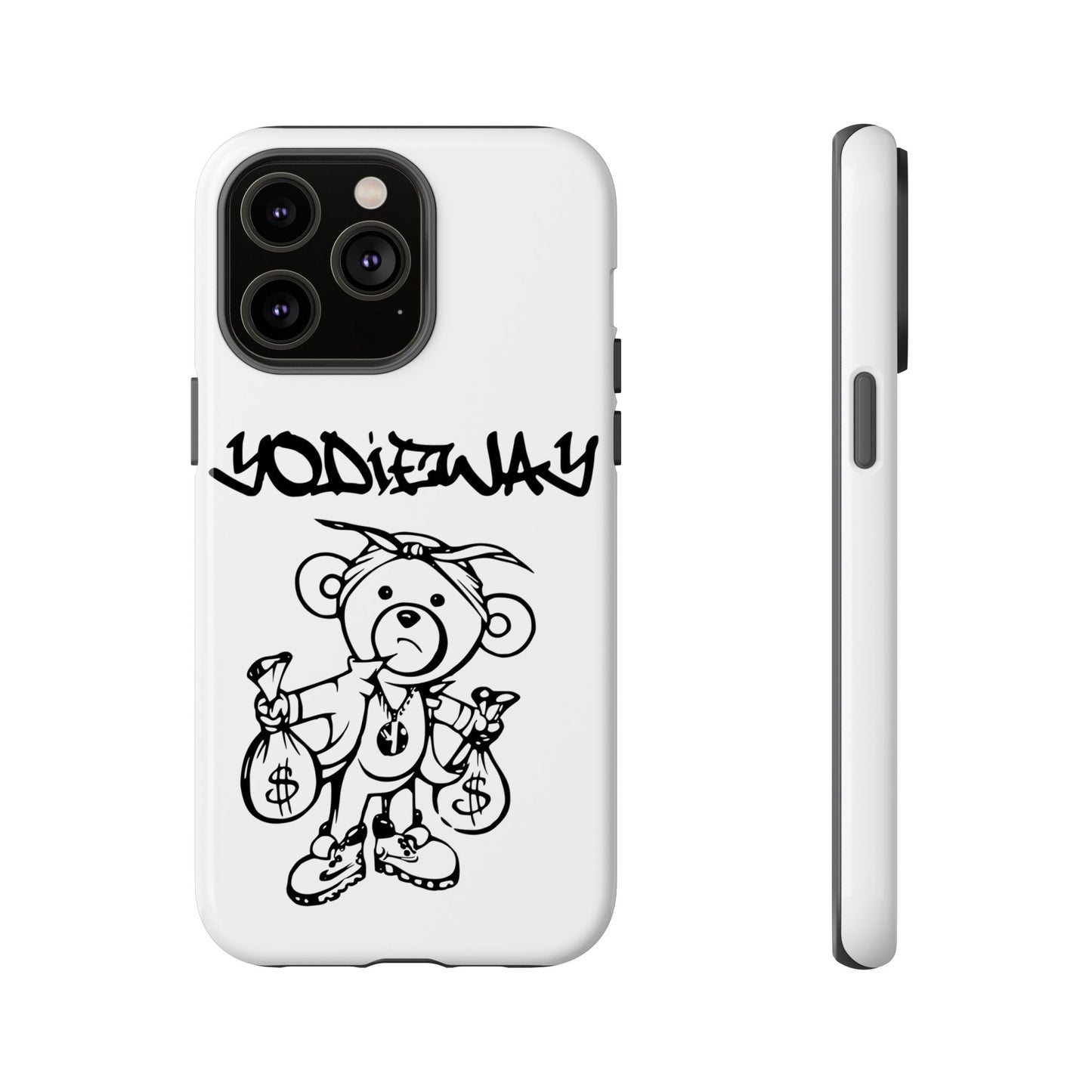 ORIGINAL YODIEWAY WHITE PHONE CASE