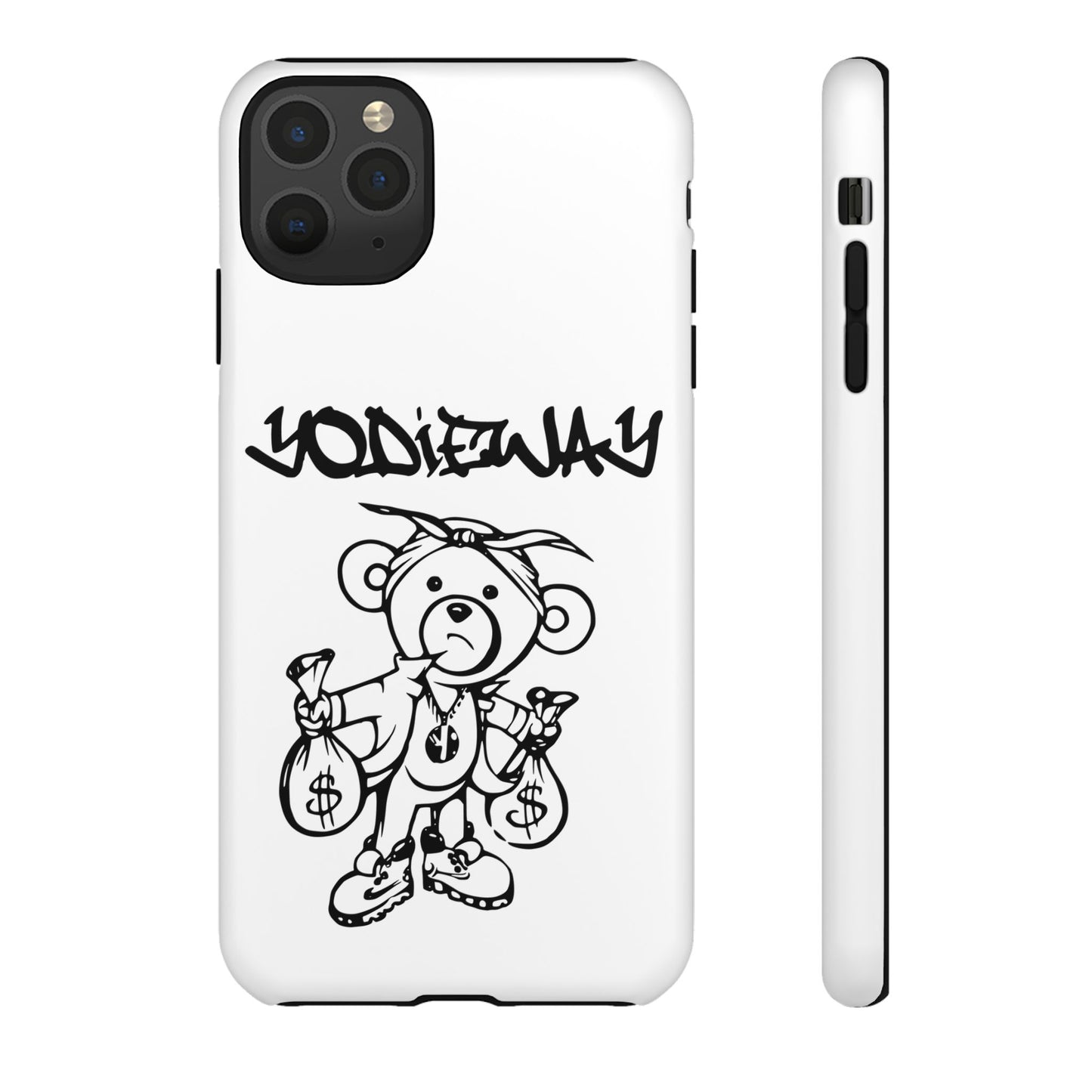 ORIGINAL YODIEWAY WHITE PHONE CASE
