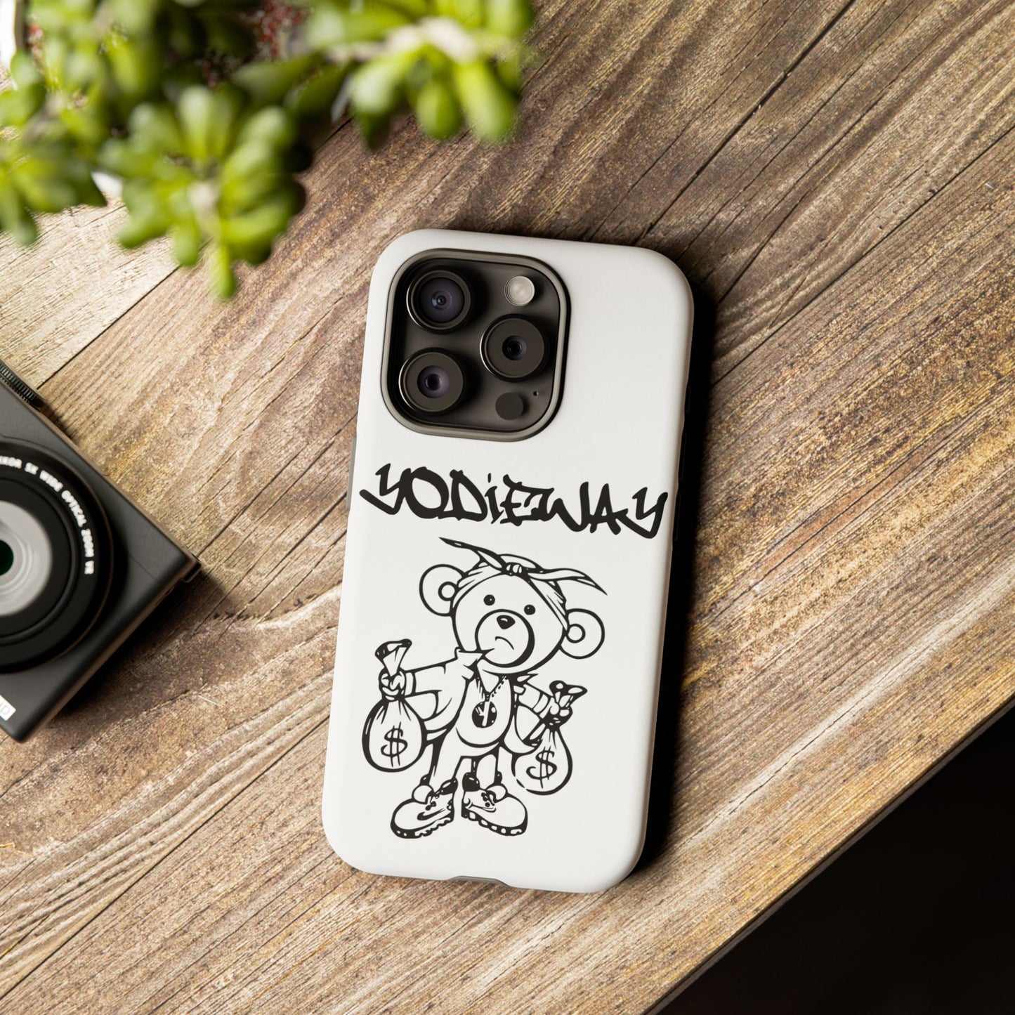 ORIGINAL YODIEWAY WHITE PHONE CASE