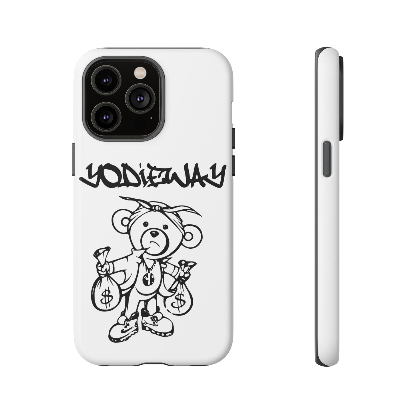 ORIGINAL YODIEWAY WHITE PHONE CASE
