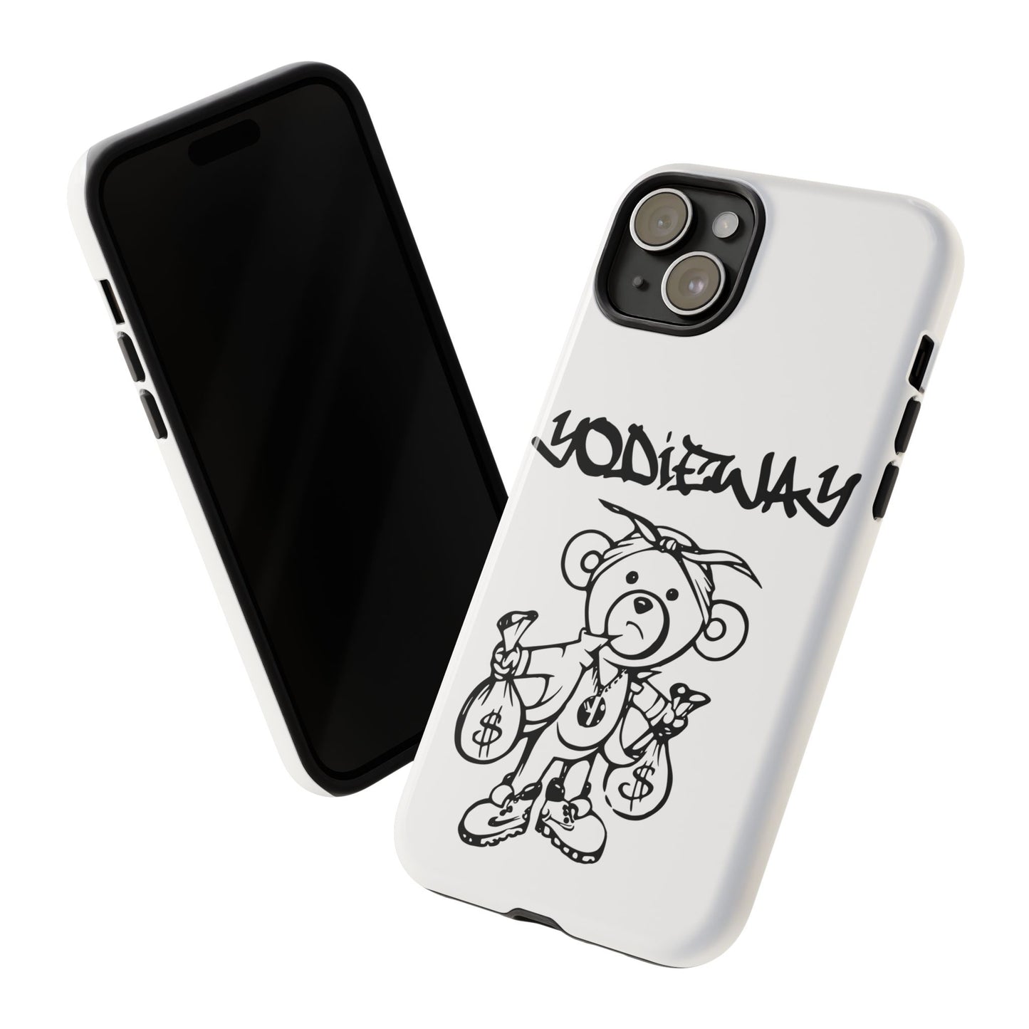 ORIGINAL YODIEWAY WHITE PHONE CASE