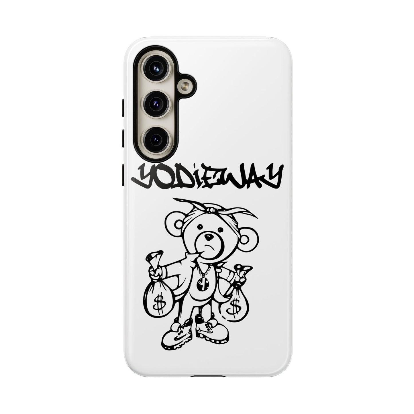 ORIGINAL YODIEWAY WHITE PHONE CASE