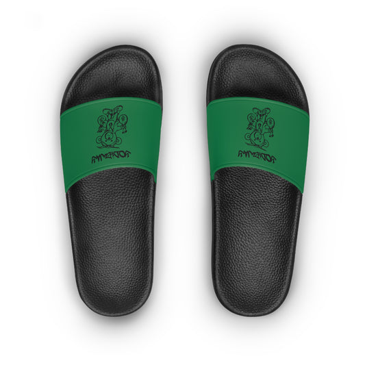 GREEN ORIGINAL WOMENS YODIEWAY SLIDES