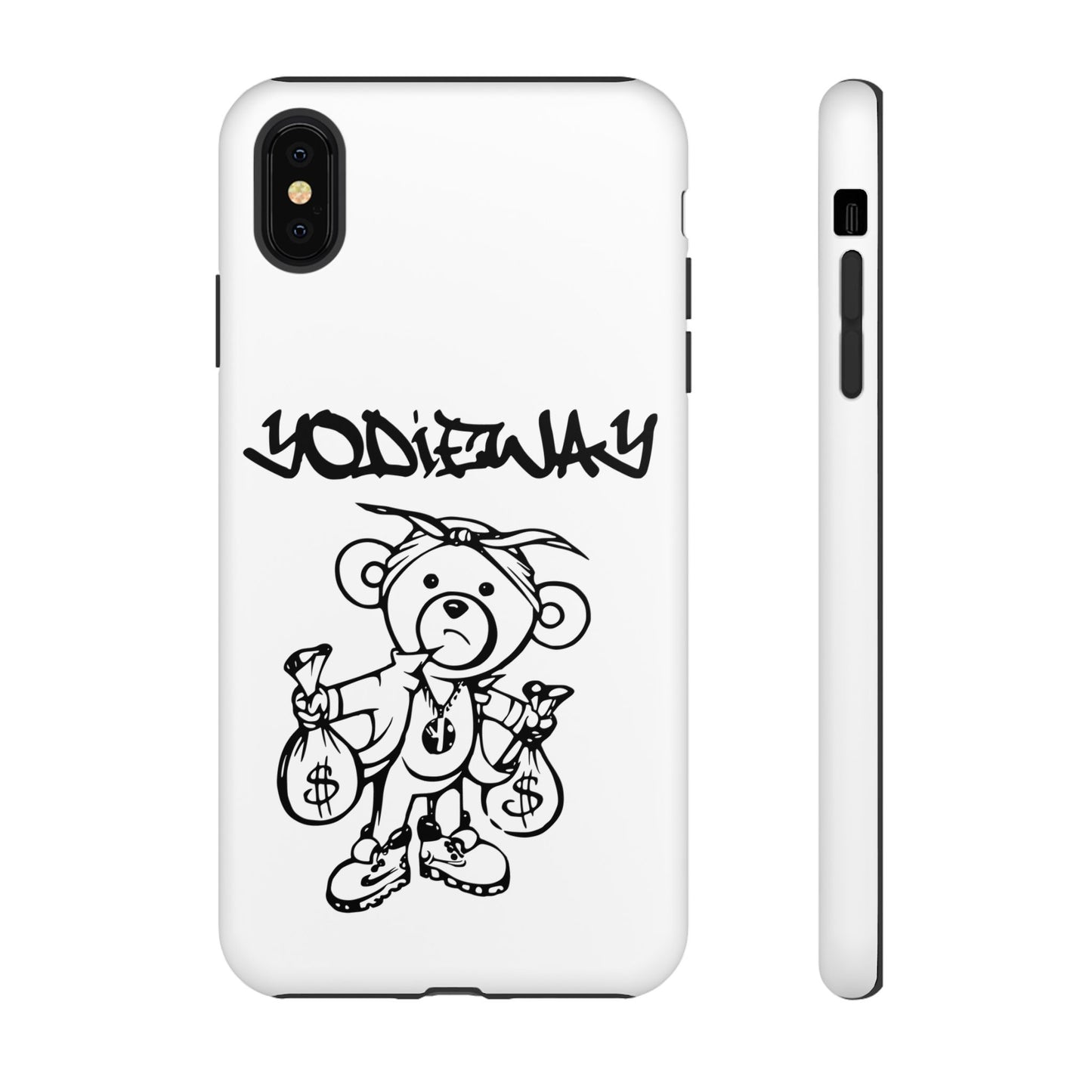 ORIGINAL YODIEWAY WHITE PHONE CASE