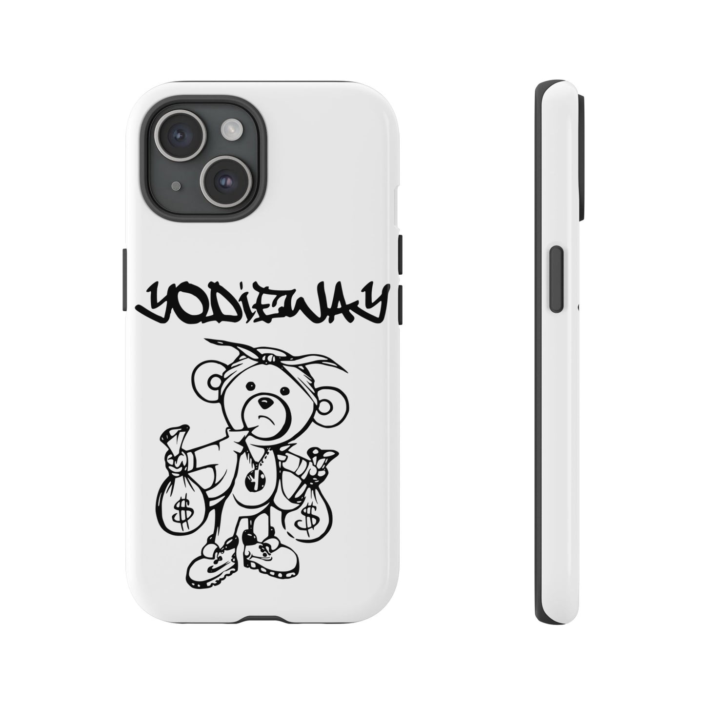 ORIGINAL YODIEWAY WHITE PHONE CASE