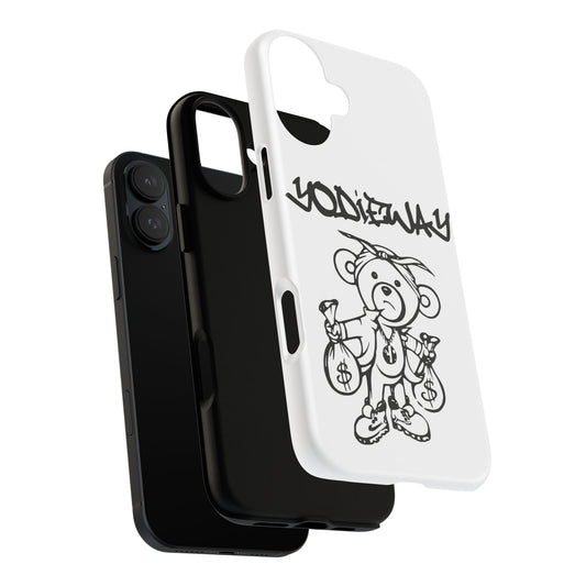 ORIGINAL YODIEWAY WHITE PHONE CASE