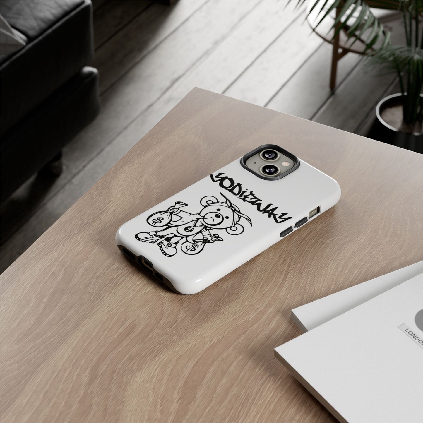 ORIGINAL YODIEWAY WHITE PHONE CASE